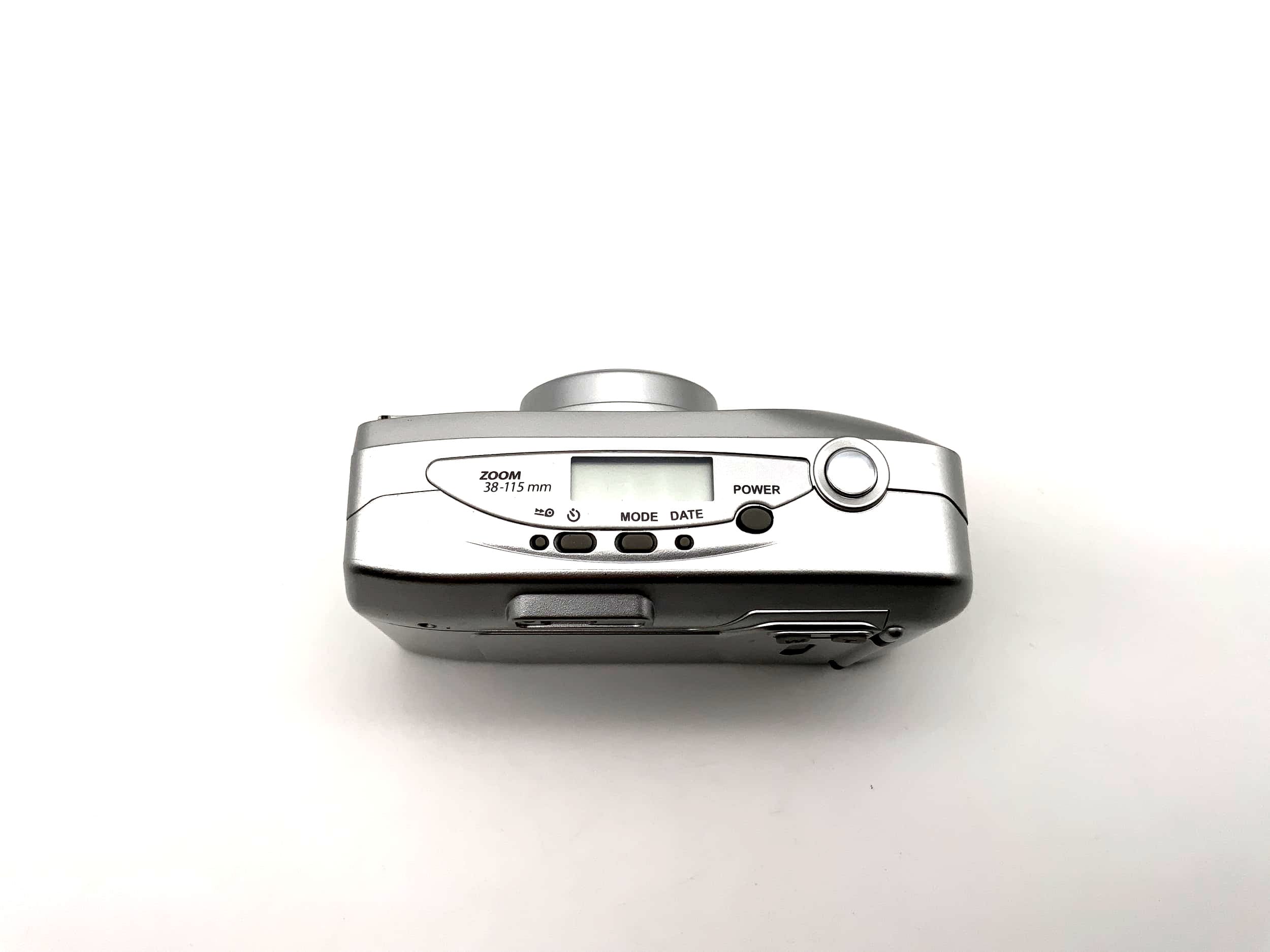 Maginon AF Zoom 115, appareil photo compact argentique autofocus AF 35 mm.