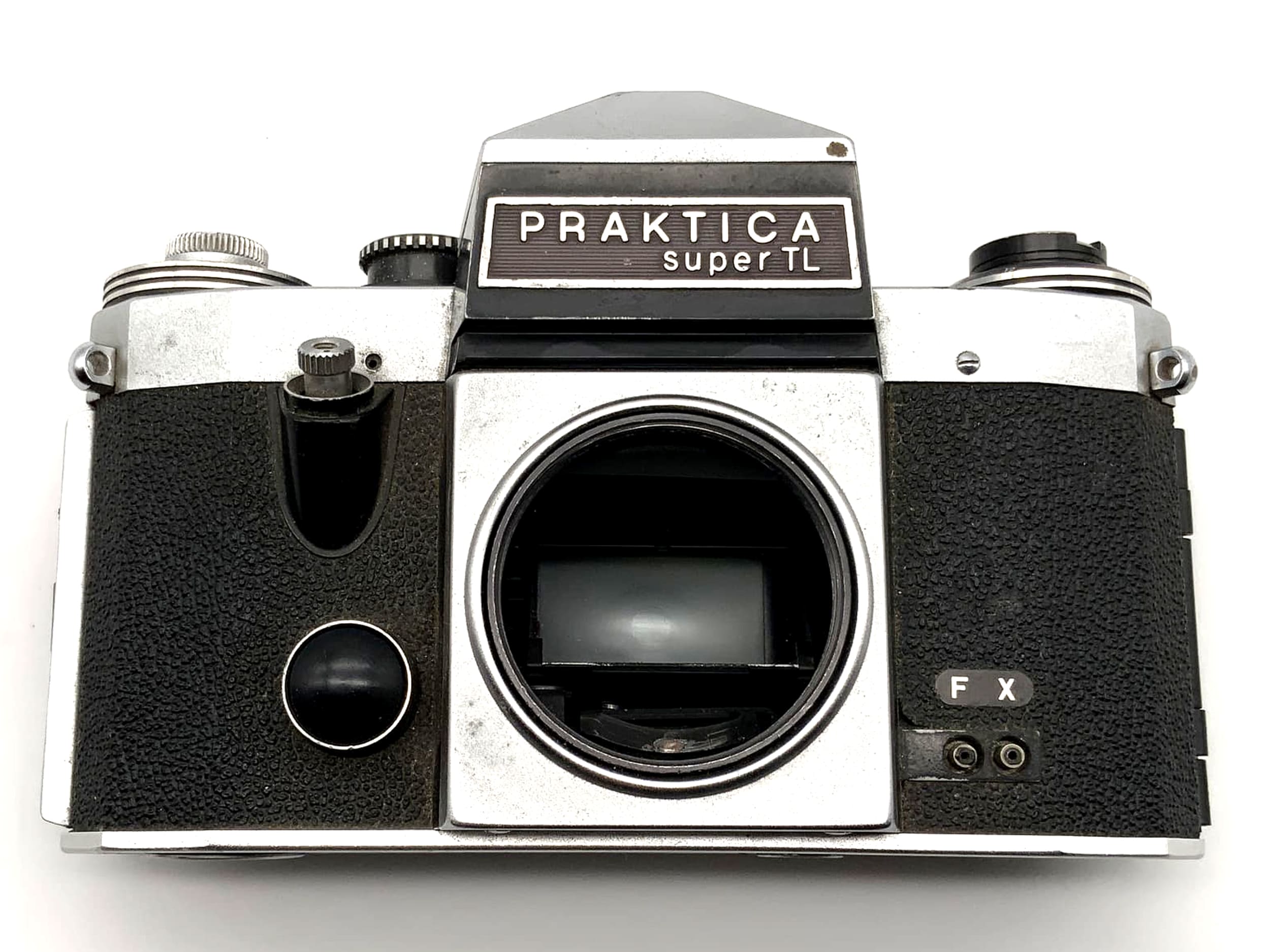 Appareil photo reflex mono-objectif Practica Super TL SLR, boîtier argentique 35 mm