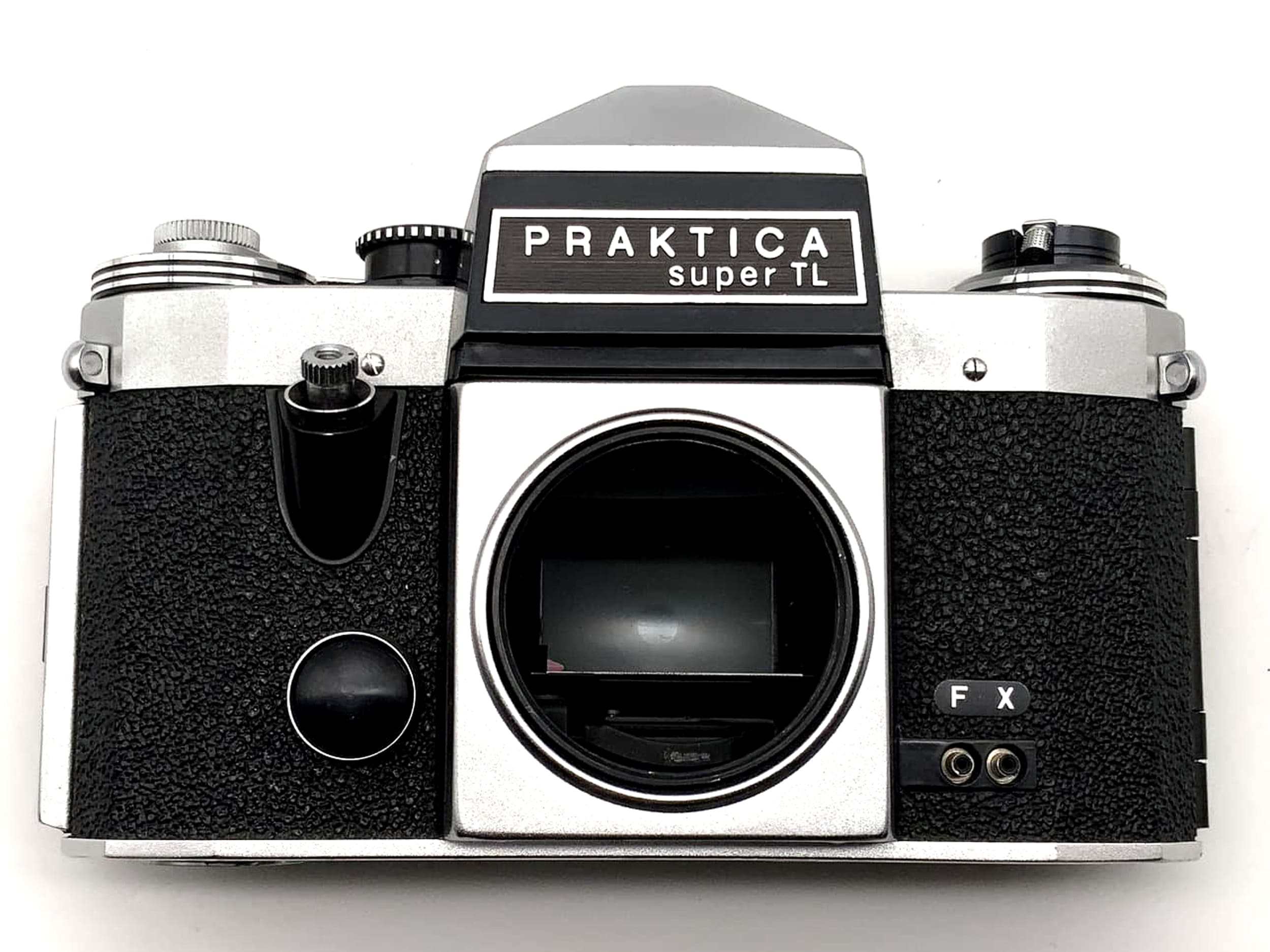 Appareil photo reflex mono-objectif Praktica super TL SLR, boîtier argentique 35 mm