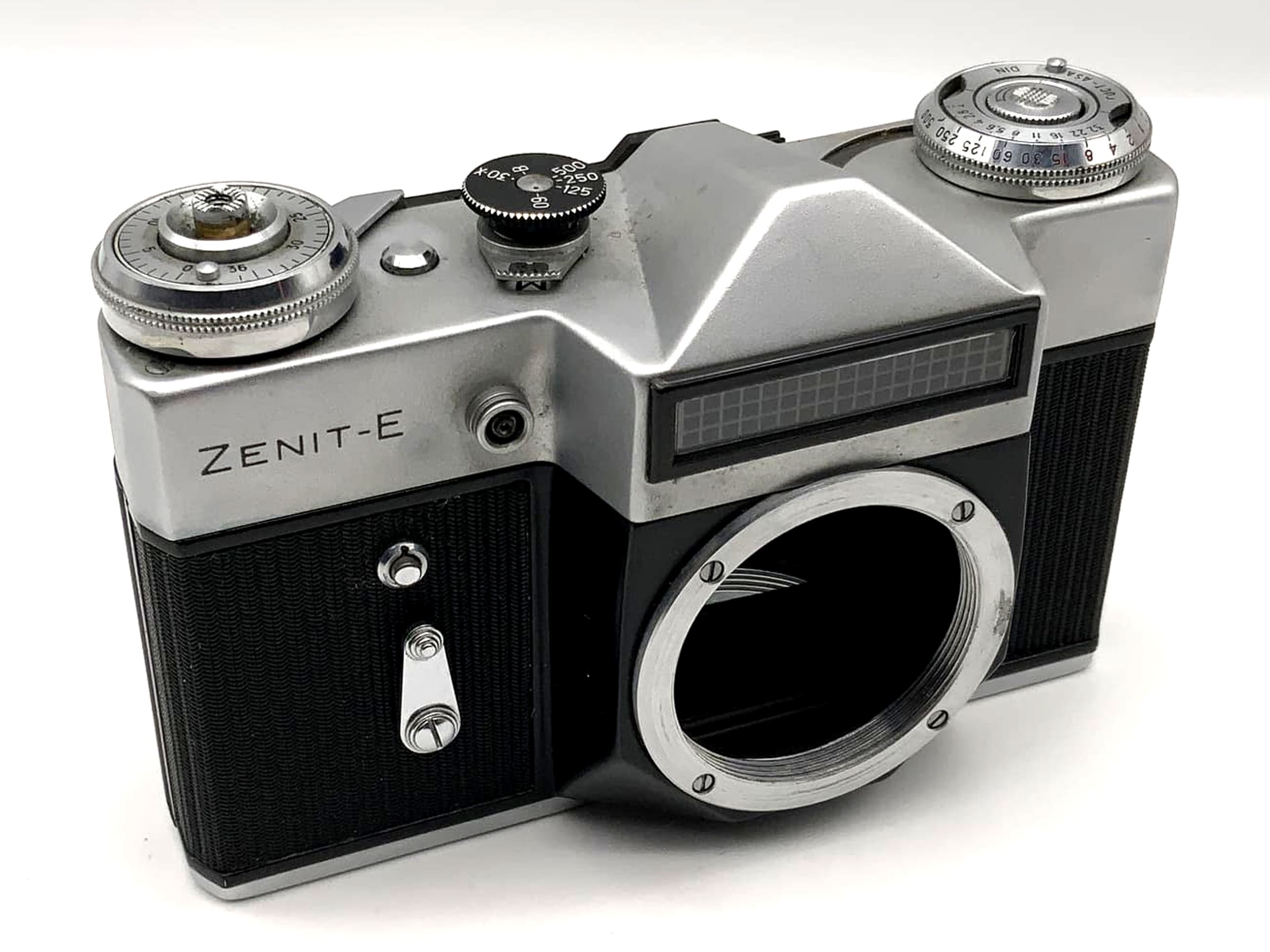 Zenit E ! Capteur de lumière défectueux ! Appareil photo reflex argentique 35 mm