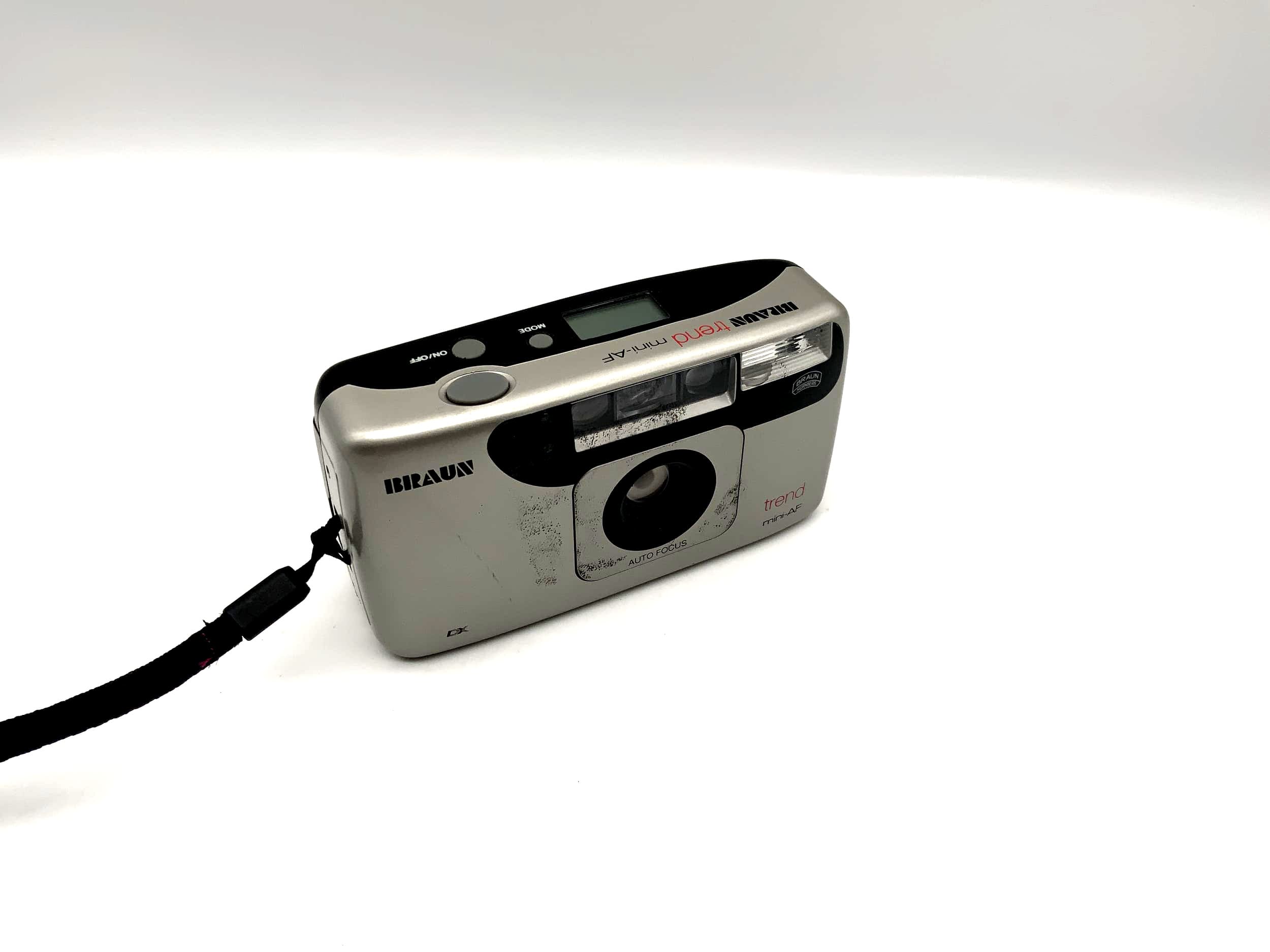 Braun Trend Mini AF, appareil photo compact analogique, autofocus AF 35 mm