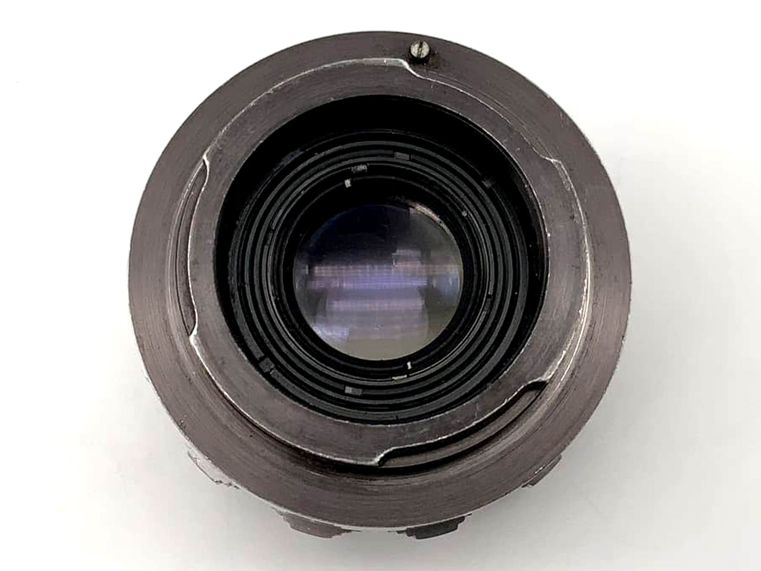 Objectif Carl Zeiss Jena Tessar f/2.8 50 mm, monture Exa analogique