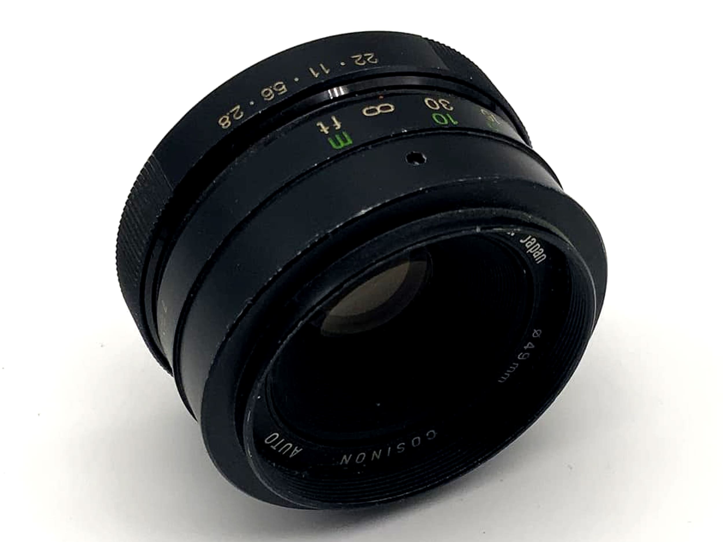 Objectif automatique Cosinon M42 analogique 55 mm f/2.8