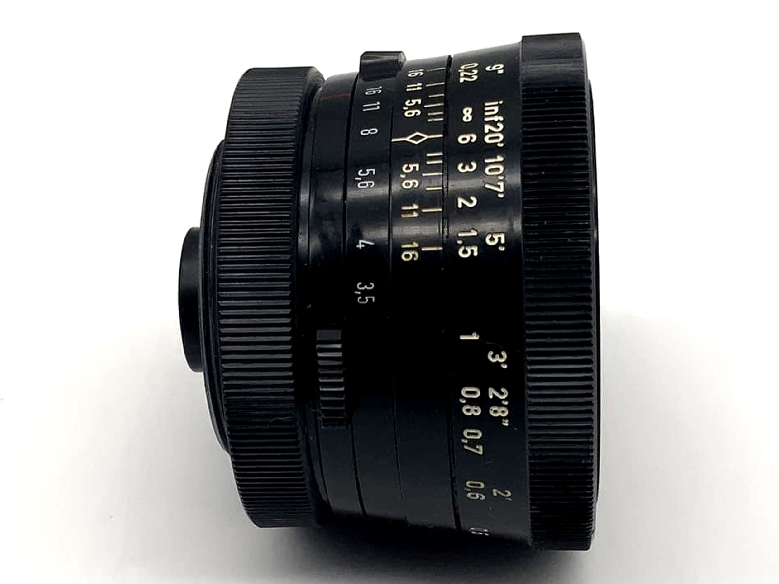 Objectif grand angle Revue 1:3.5 28 mm, objectif analogique manuel (M42)
