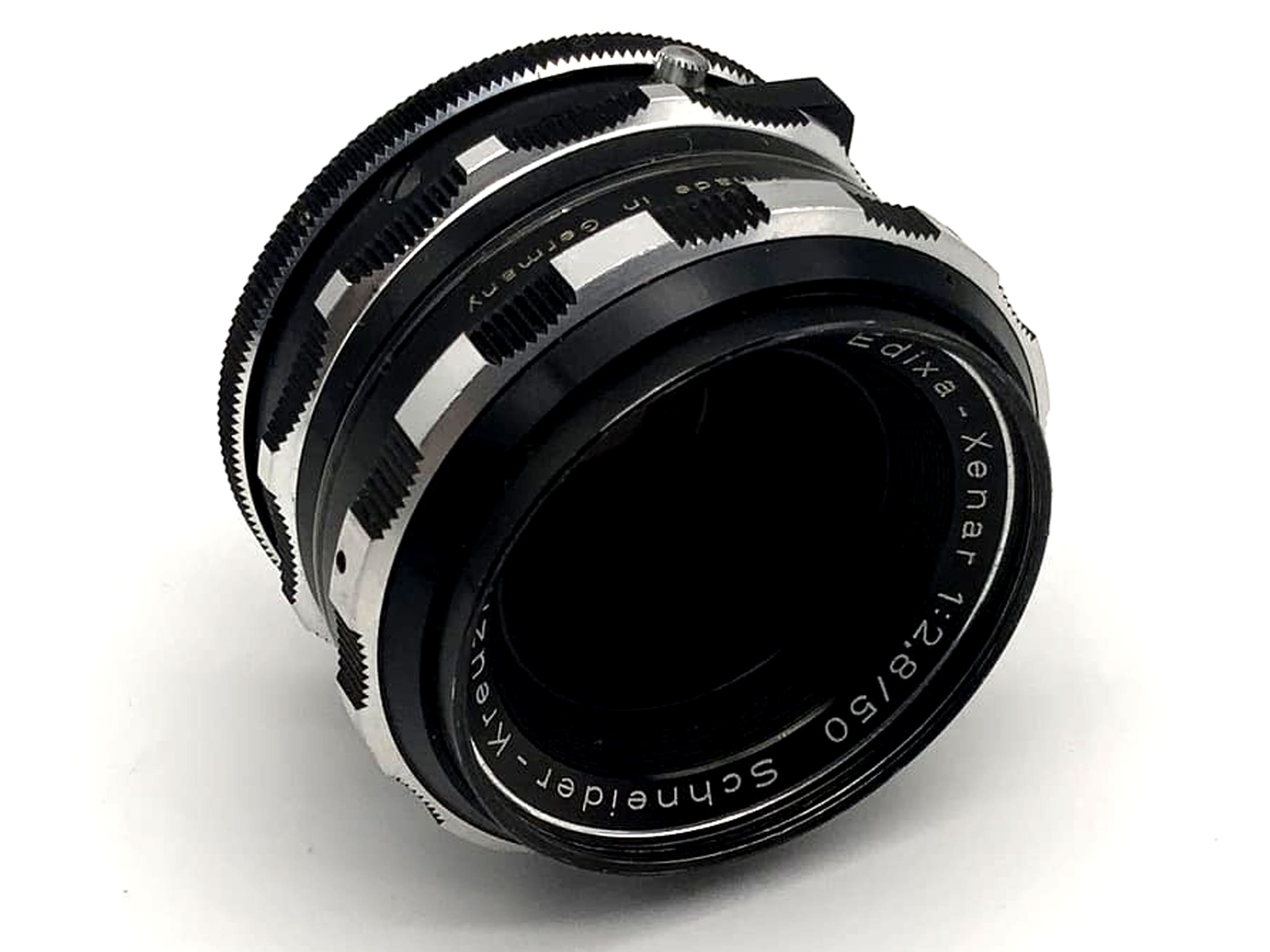Schneider Kreuznach Edixa Xenar 1:2.8 50mm Zebra lens analog lens (M42)