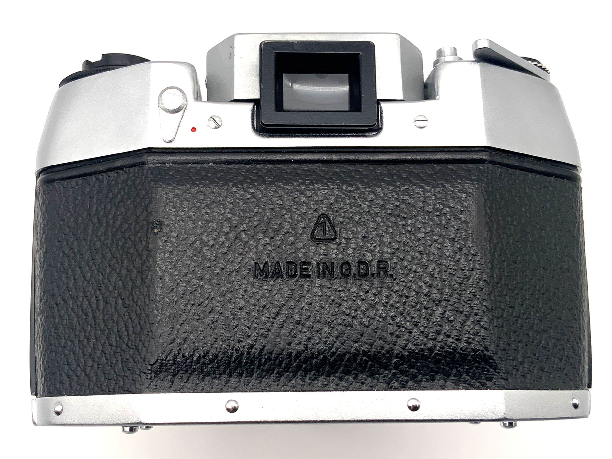 Exakta EXA 1b avec objectif Portst Tele 2.8 135 mm, appareil photo reflex argentique 35 mm