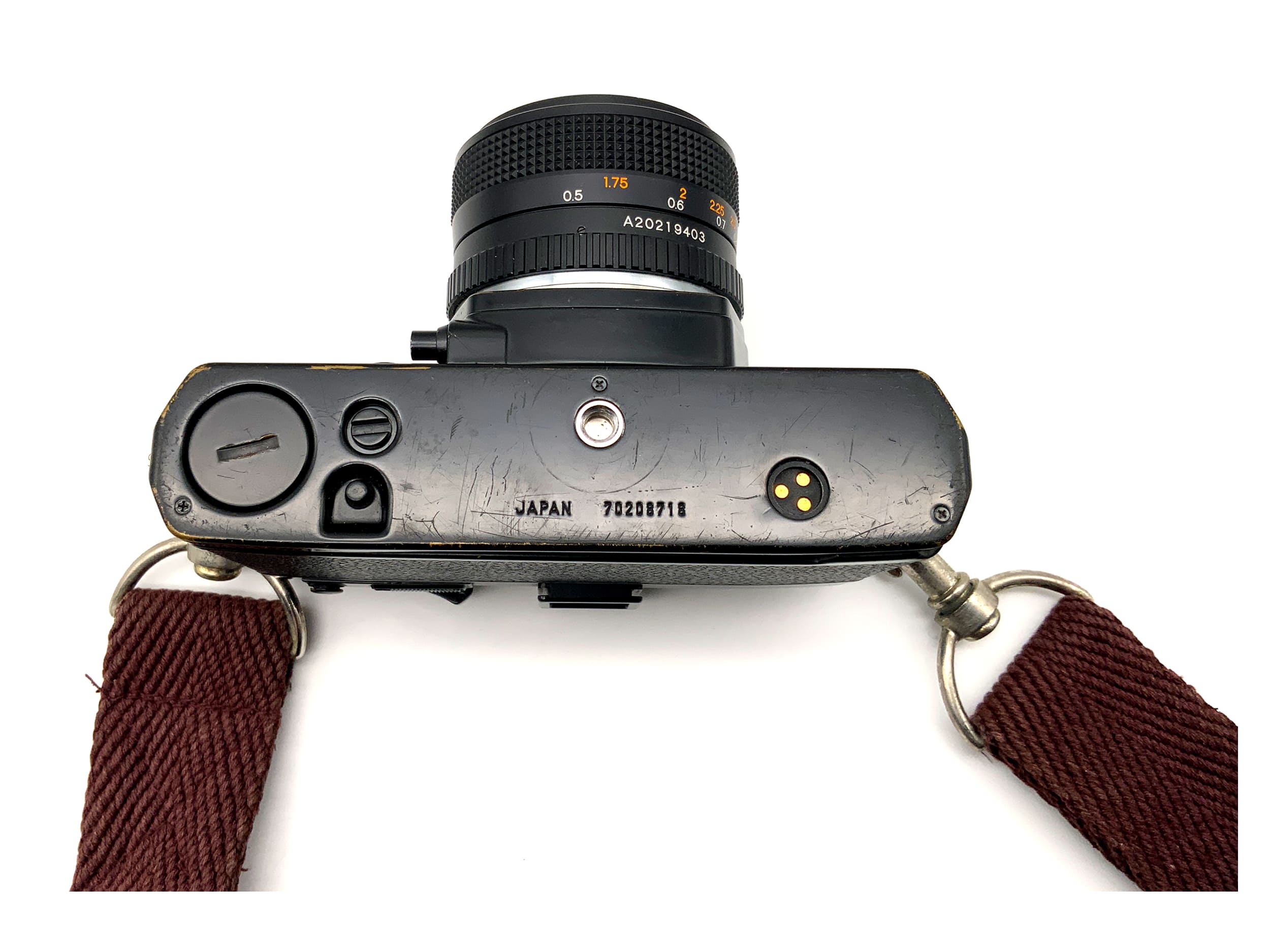 Yashica FR SLR camera! Light meter defective! with Yashica ML 50mm 1:1.7 lens