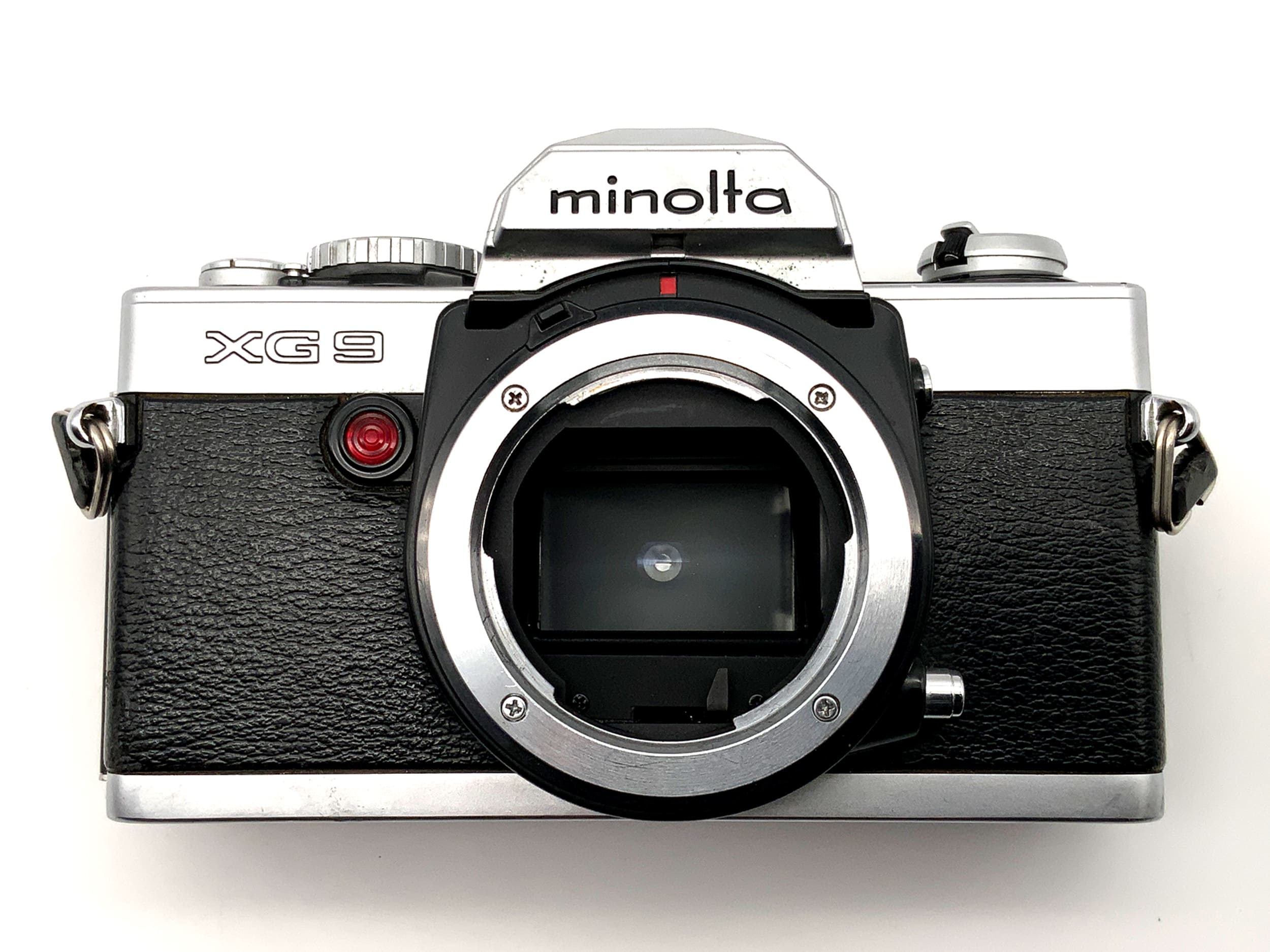 Minolta XG9 ! Cellule posemètre défectueuse ! Boîtier reflex argentique 35 mm