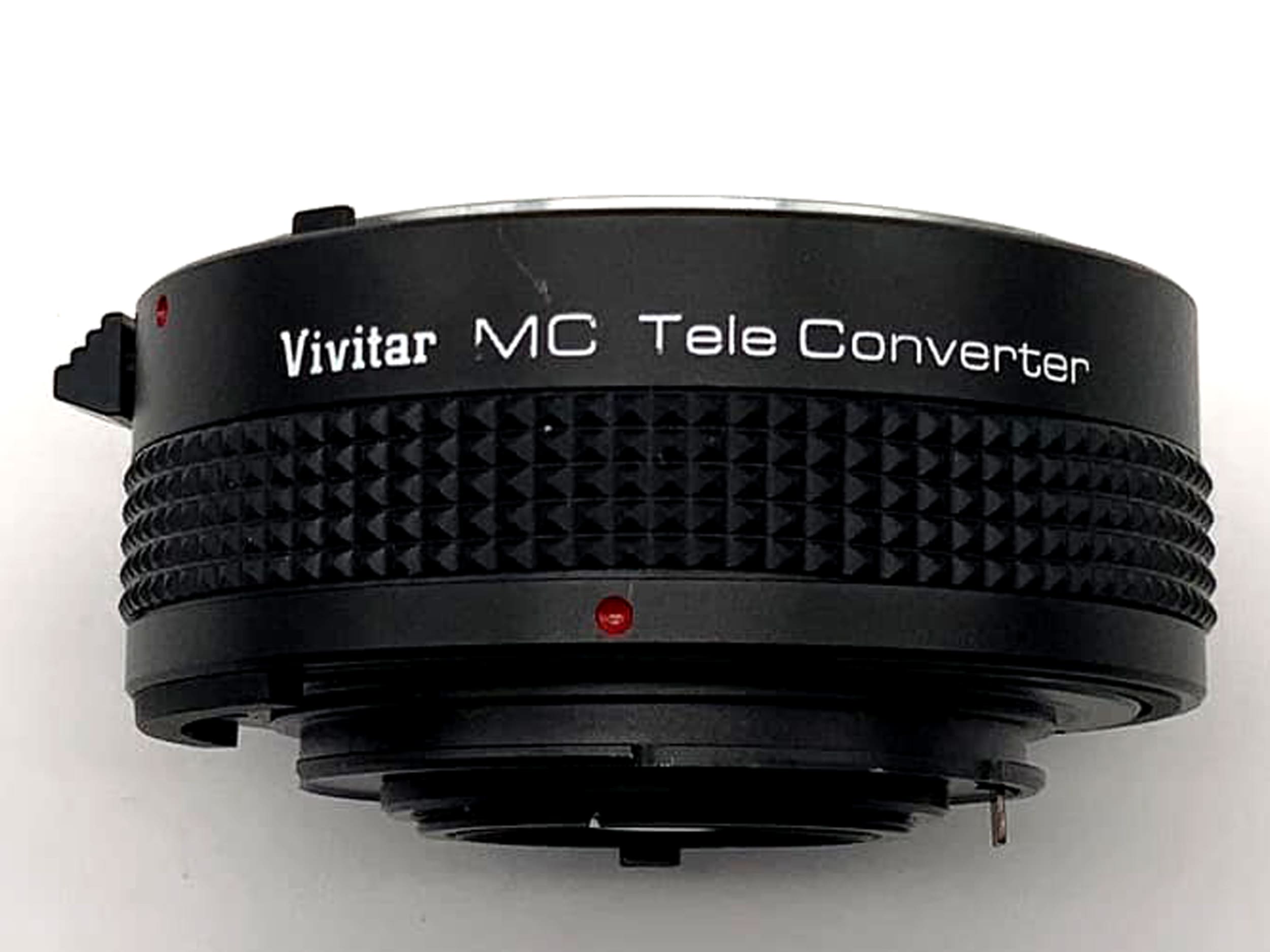 Vivitar Teleconverter MC 2-3x OM Extender Convertisseur télé