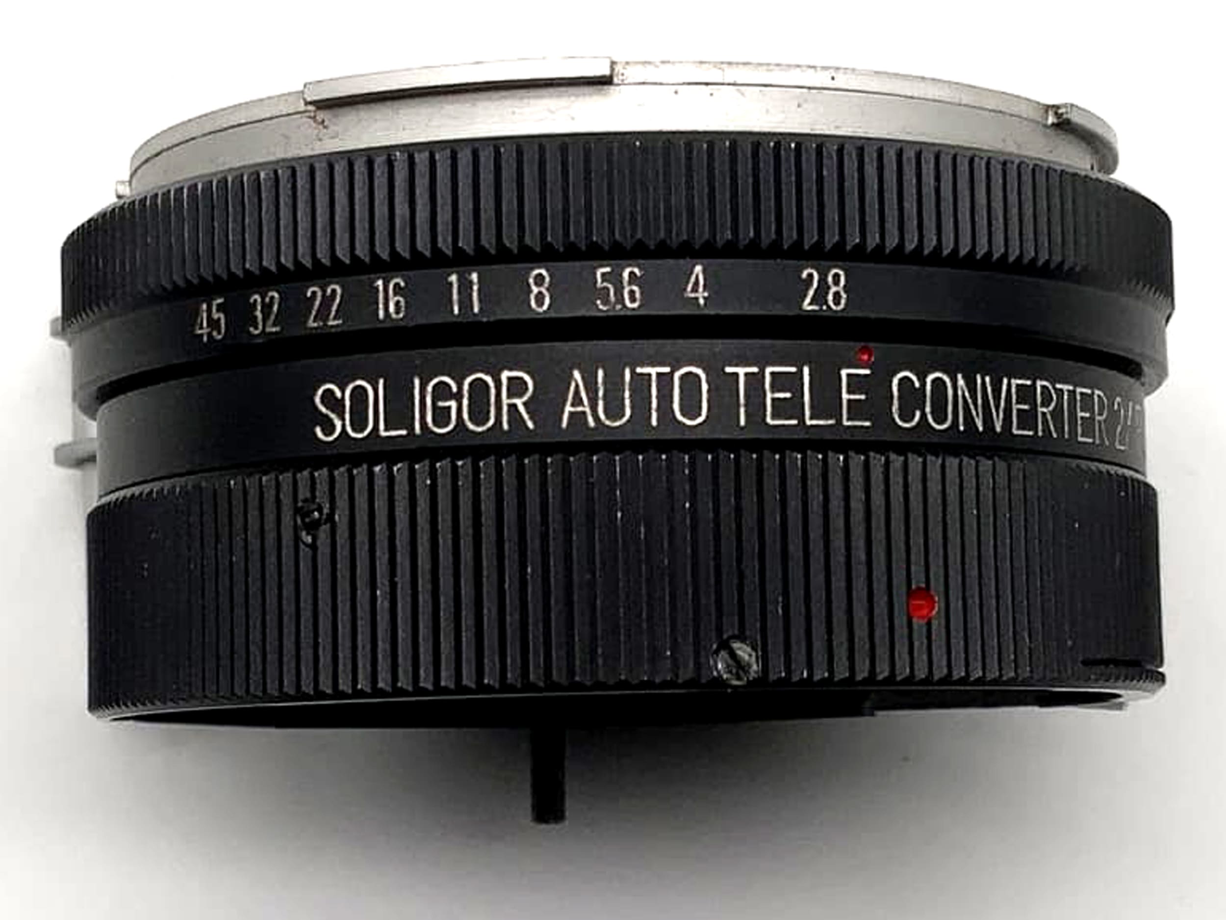 Soligor Teleconverter Auto 2x Miranda SE Sensorex Extender Convertisseur télé