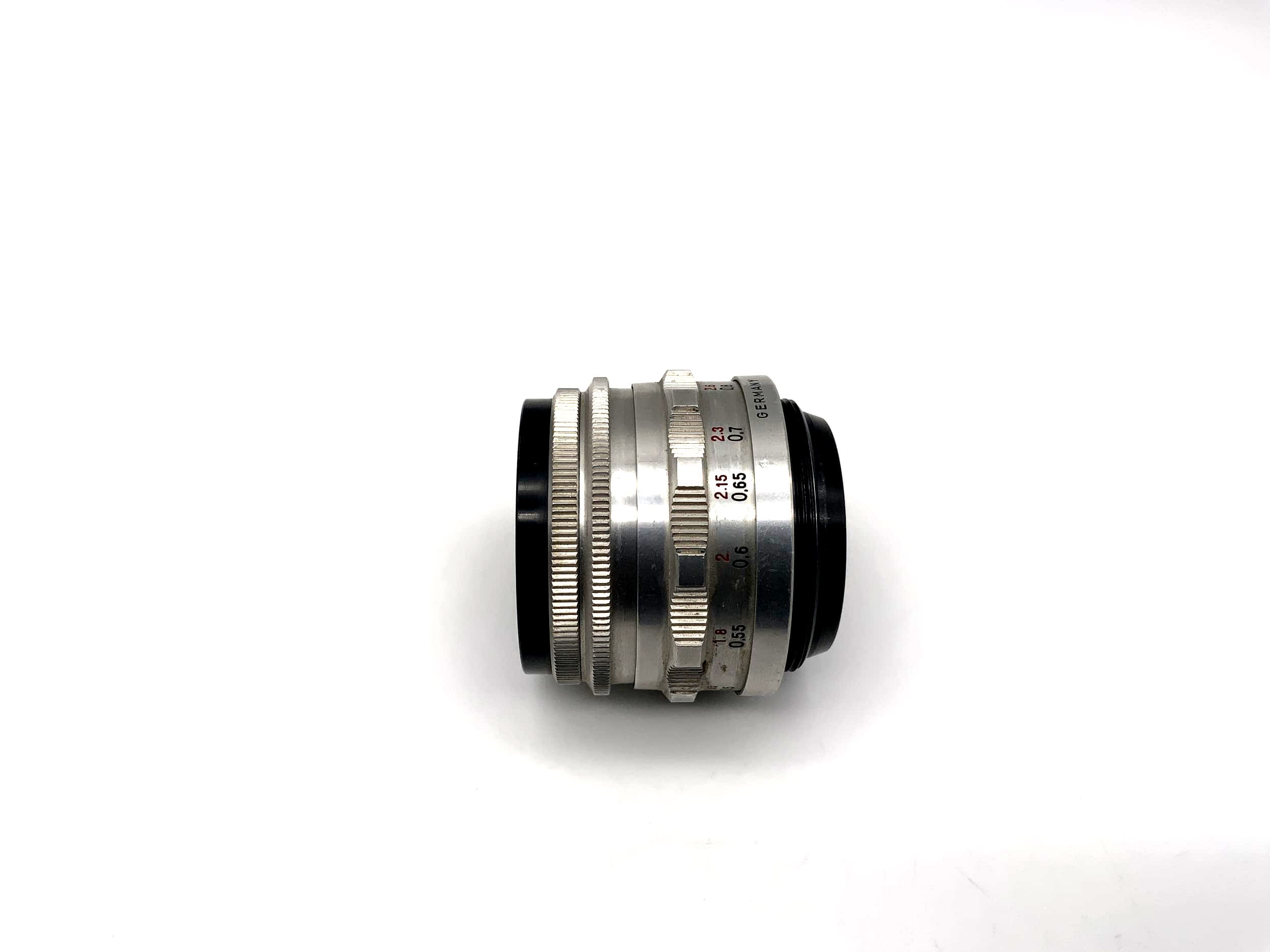 Carl Zeiss 50mm 1:2.8 LensTessar red T 12 Blades Camera Lens (M42)