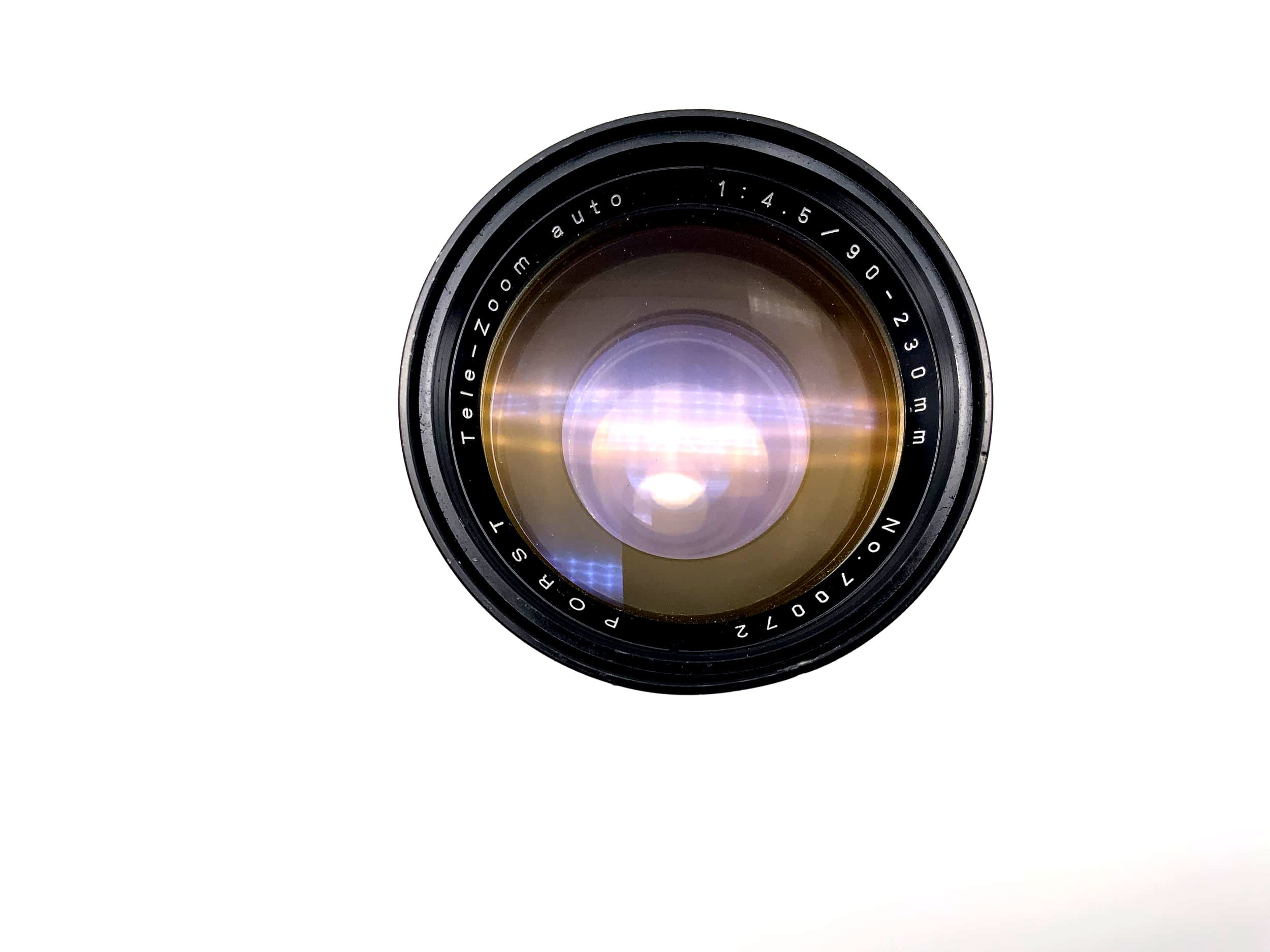 Porst 90-230mm 1:4.5 Telephoto Zoom Camera Lens (M42)