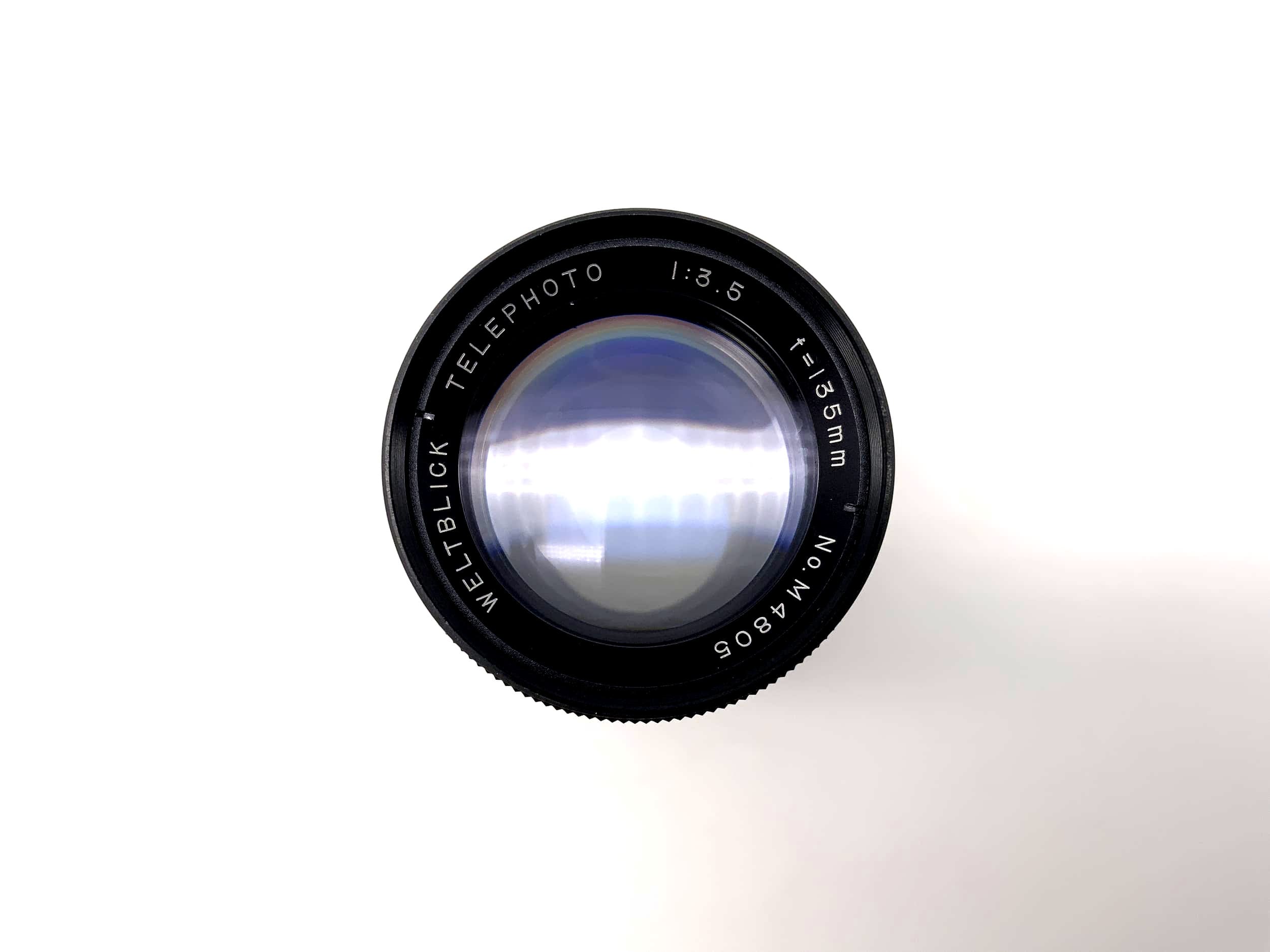World View 135mm 1:3.5 Telephoto Camera Lens (M42)