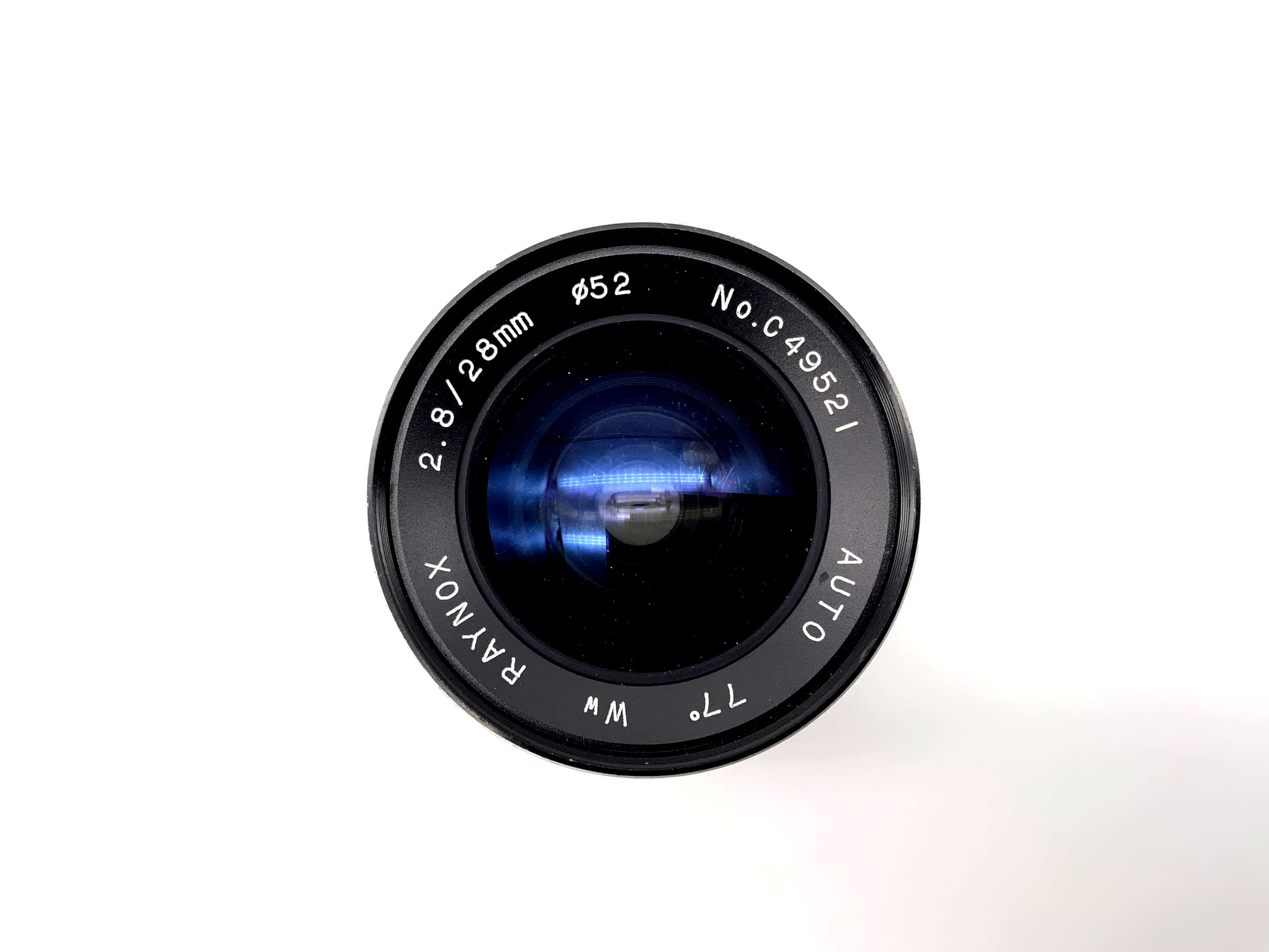 Raynox 28mm 1:2.8 Lens Auto Camera Lens (M42)