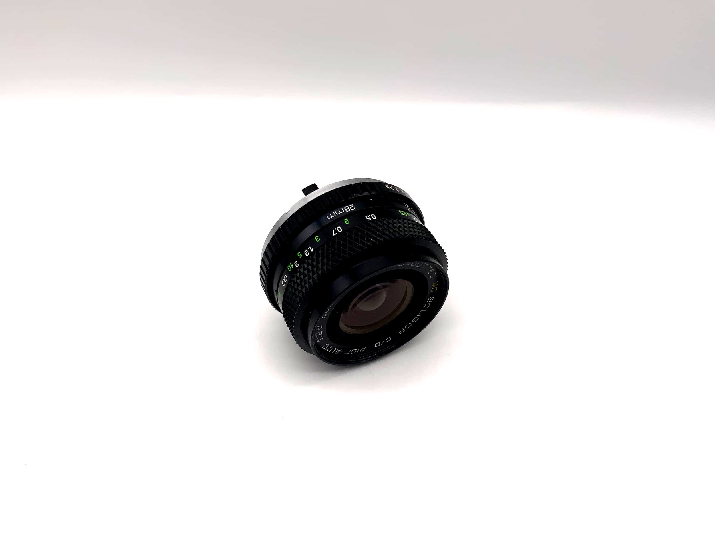 Soligor 28mm 1:2.8 Lens C/D Wide-Auto Wide Angle MC Camera Lens (Pentax K)