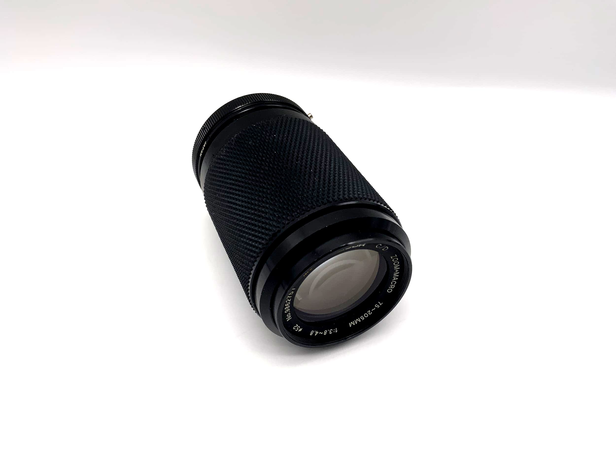 Soligor 75-205mm 1:3.8-4.8 Lens C/D Zoom + Macro MC Camera Lens (Pentax K)