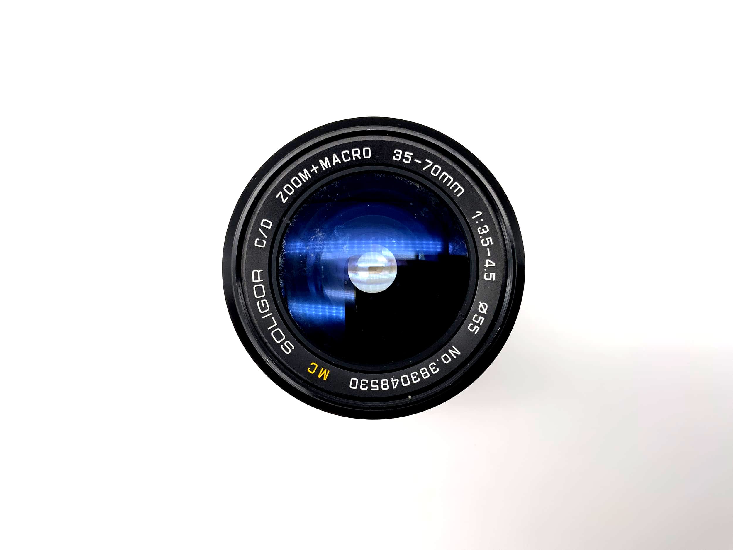 Objectif Soligor 35-70mm 1:3.5-4.5 C/D Zoom + Macro MC pour appareil photo (Olympus OM)