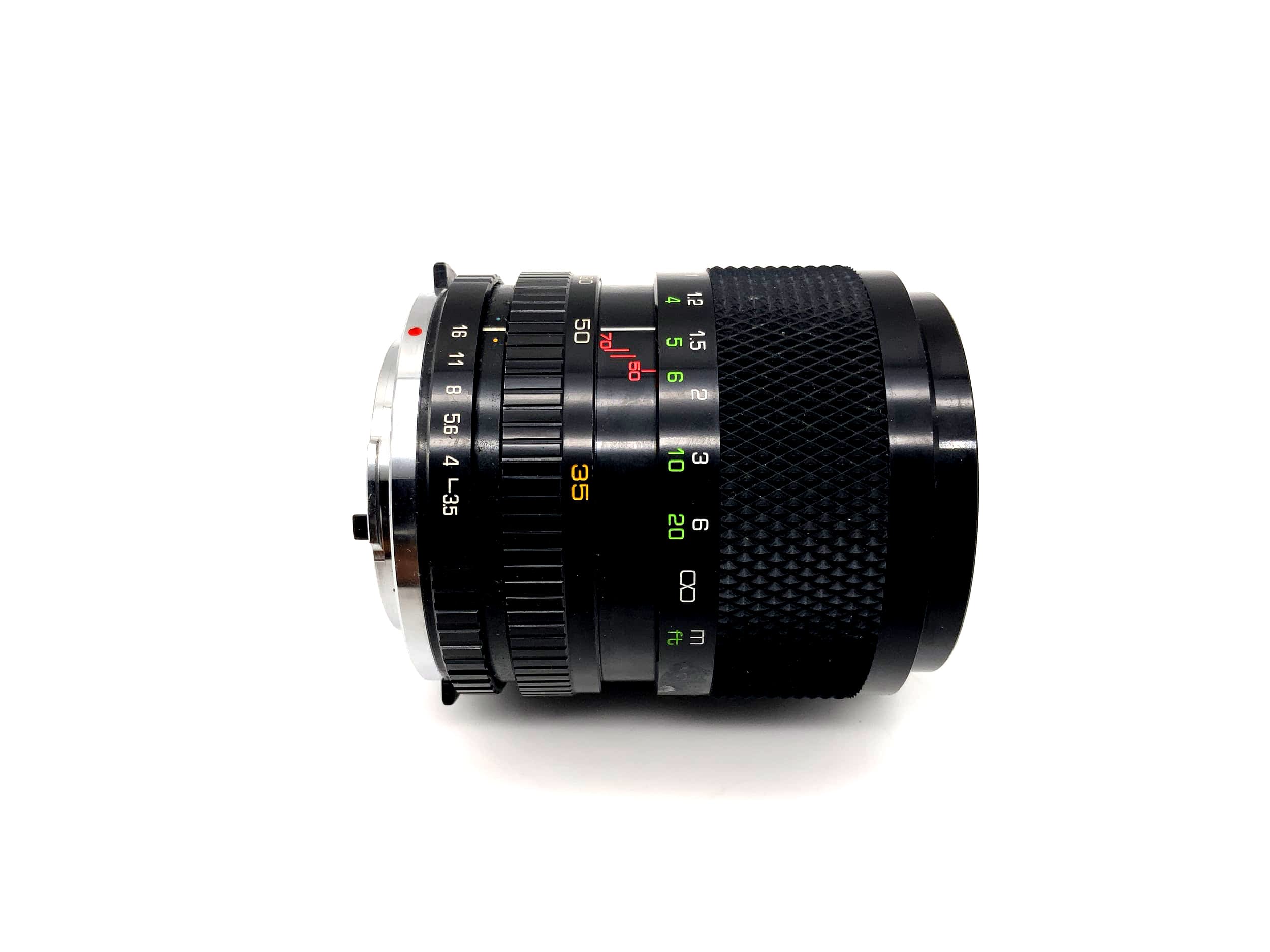 Objectif Soligor 35-70mm 1:3.5-4.5 C/D Zoom + Macro MC pour appareil photo (Olympus OM)