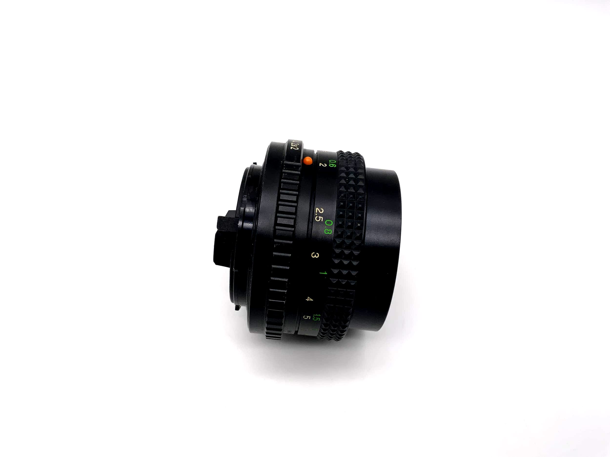 Objectif Cosina 50 mm 1:2 Objectif pour appareil photo Cosinon-S (Pentax K)