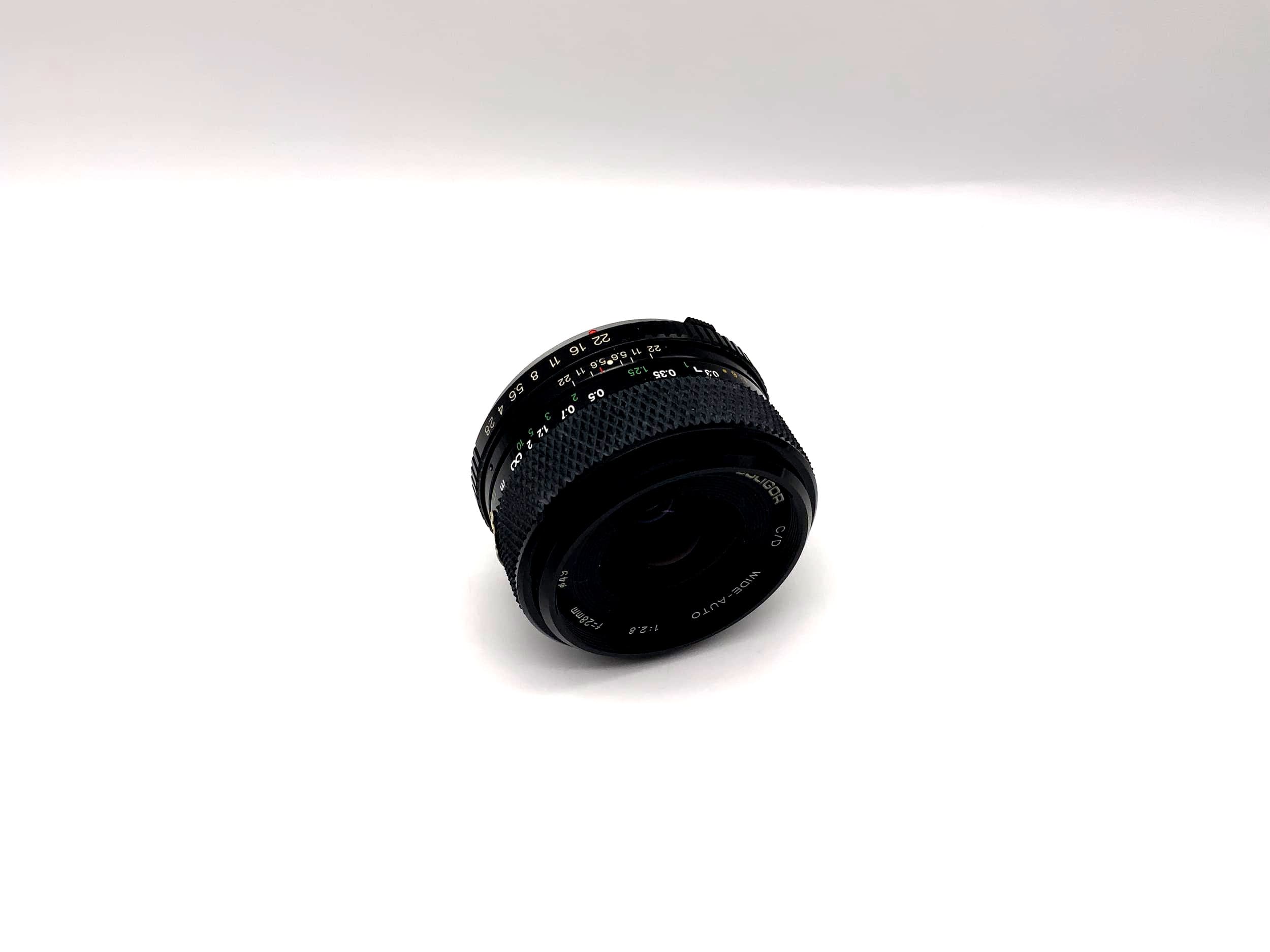 Soligor 28mm 1:2.8 Lens C/D Wide-Auto Wide Angle MC Lens (Olympus OM)