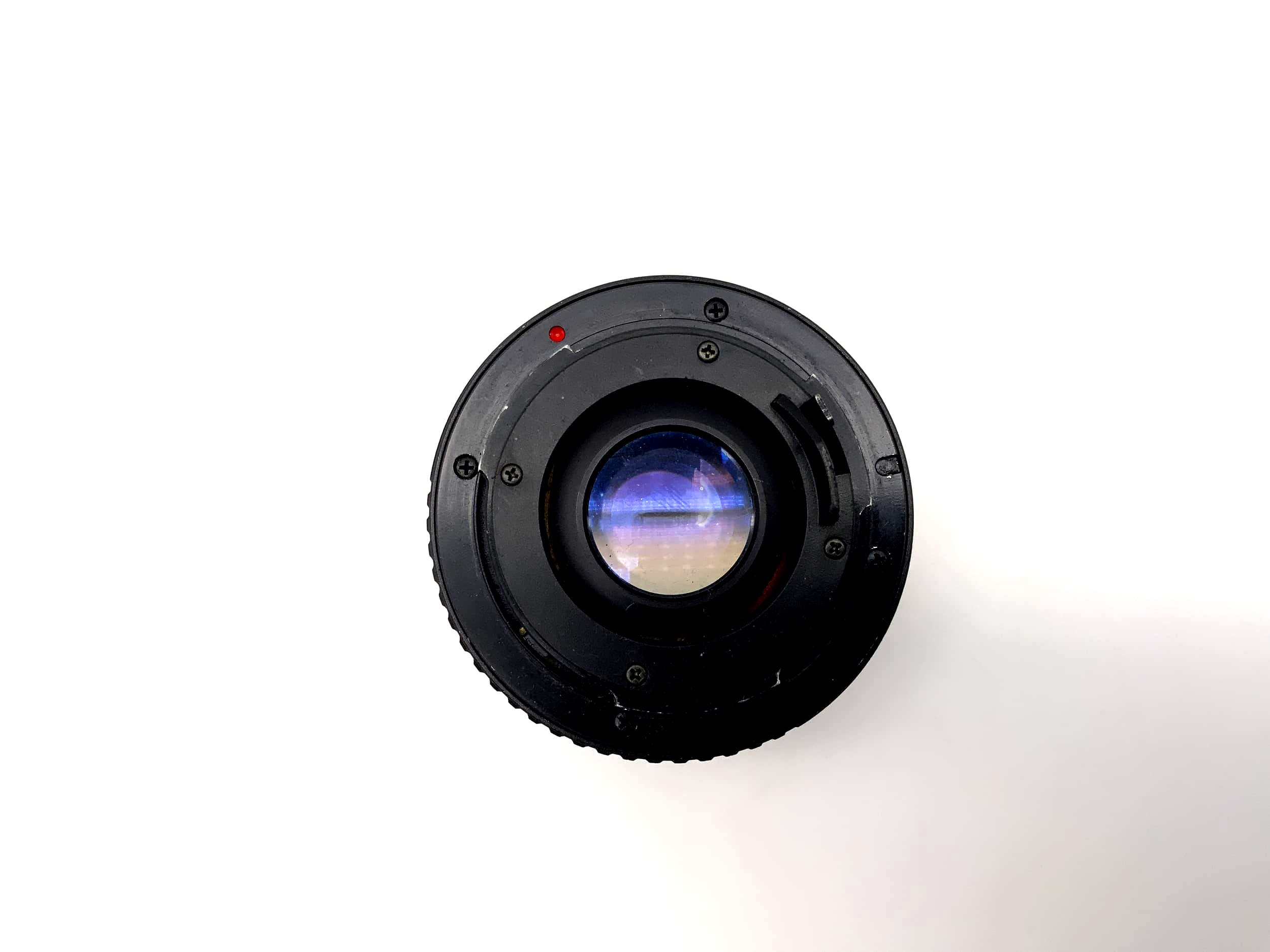 Objectif Porst 50 mm 1:2.0 Color Reflex NC-Auto pour appareil photo (Pentax K)