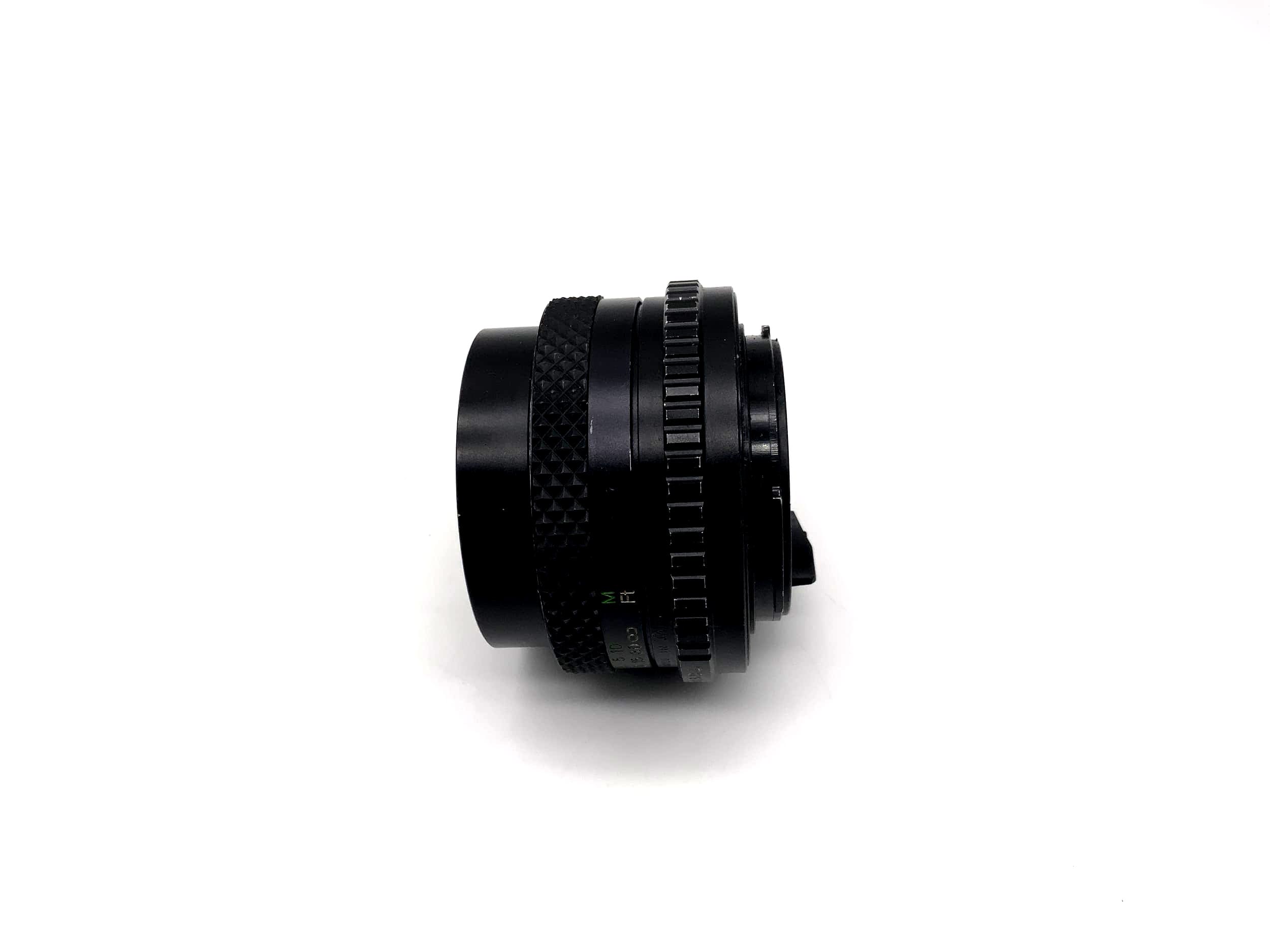 Objectif Porst 50 mm 1:2.0 Color Reflex NC-Auto pour appareil photo (Pentax K)
