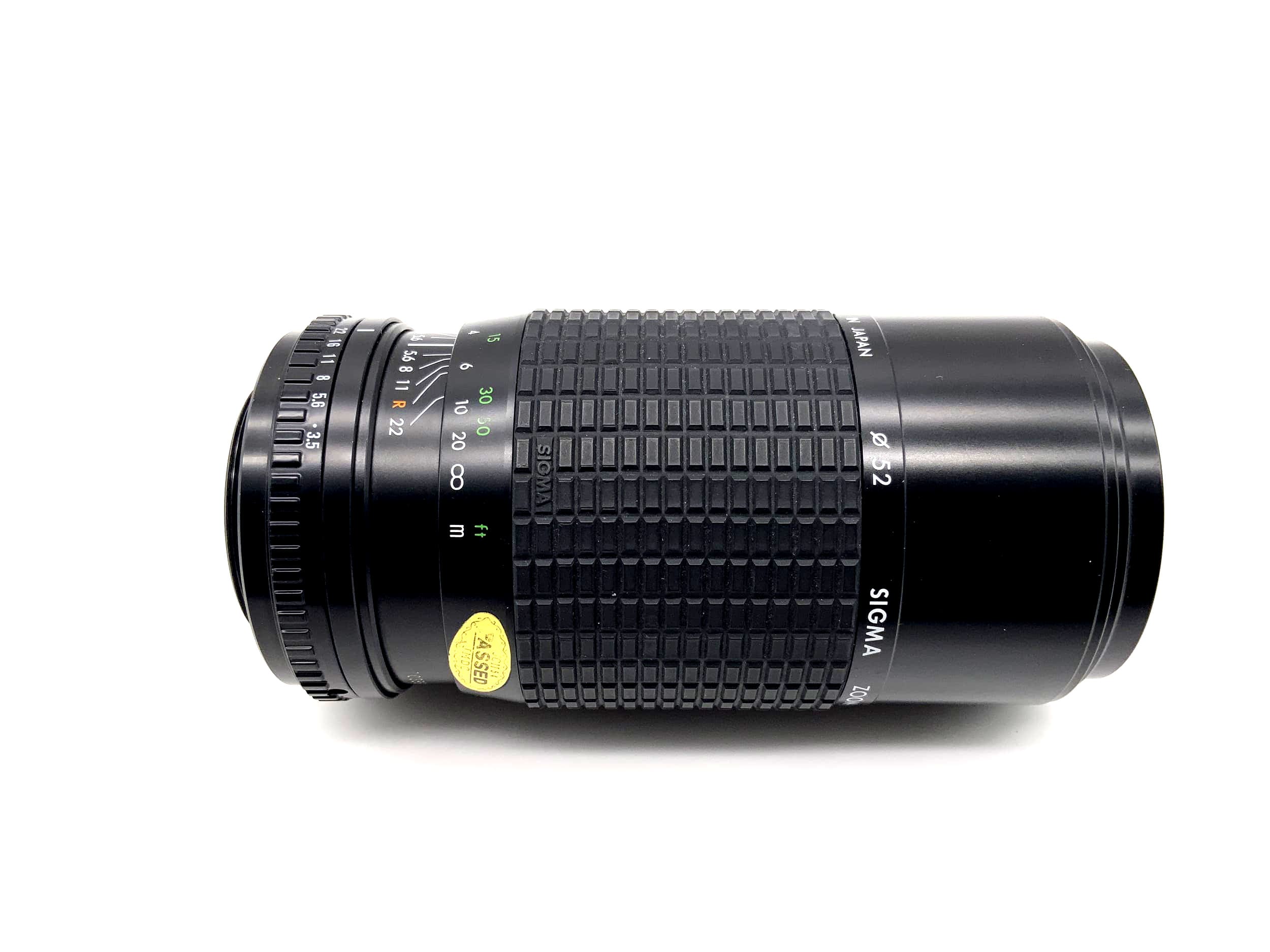 Sigma 75-210mm 1:3.5-4.5 Lens Zoom-K III Multi Coated Camera Lens (M42)