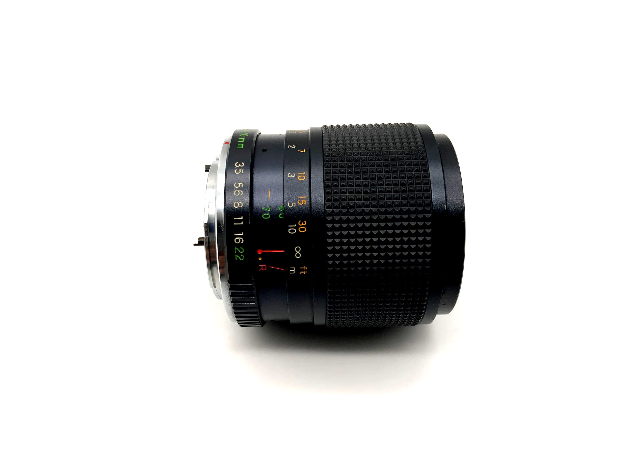 Objectif Revuenon 35-70mm 1:3.5-4.5 à traitement multicouche pour appareil photo zoom (Yashica/Contax)