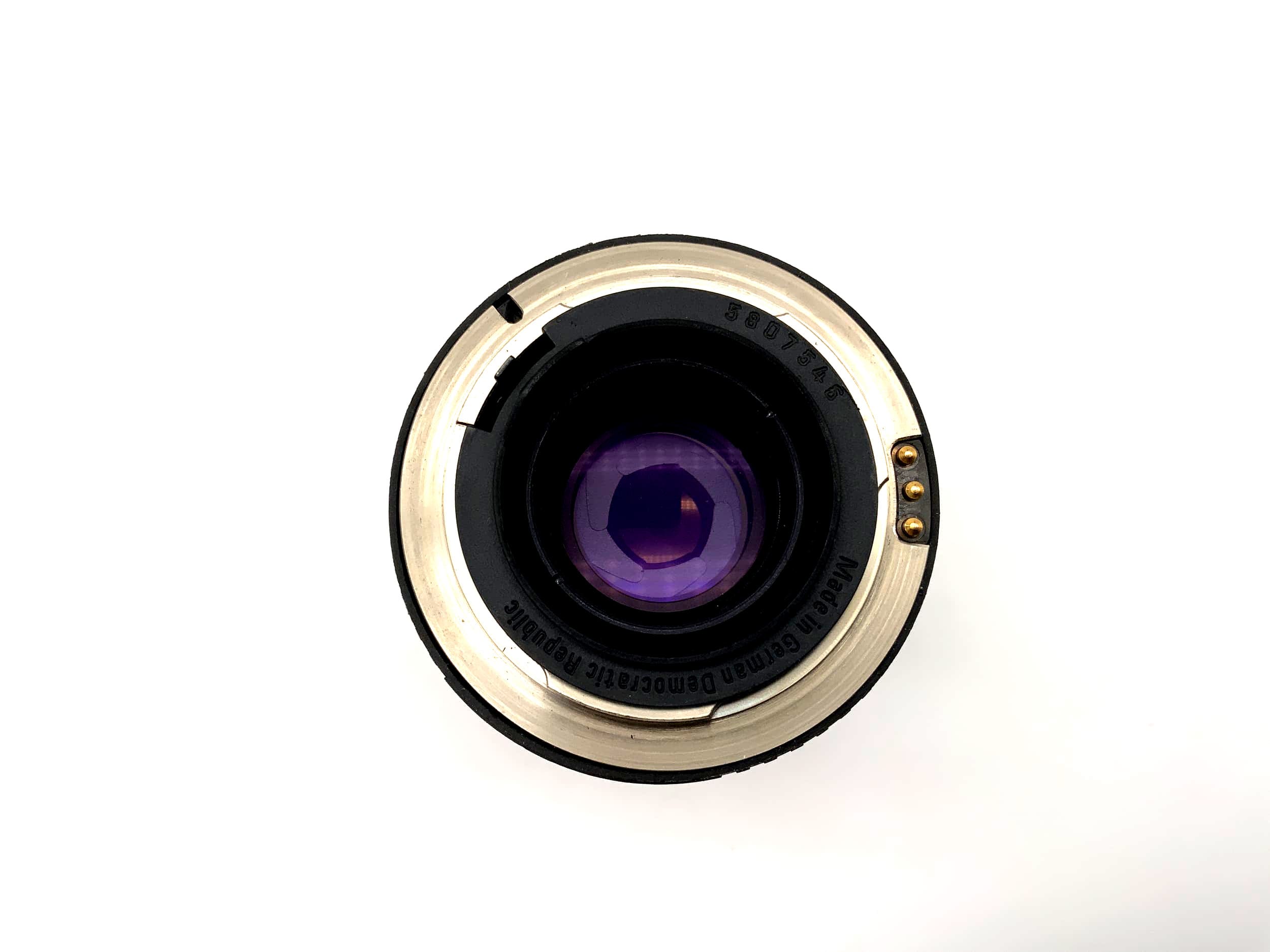 Objectif Carl Zeiss 135 mm 1:2.8 à traitement multicouche (Praktica B)