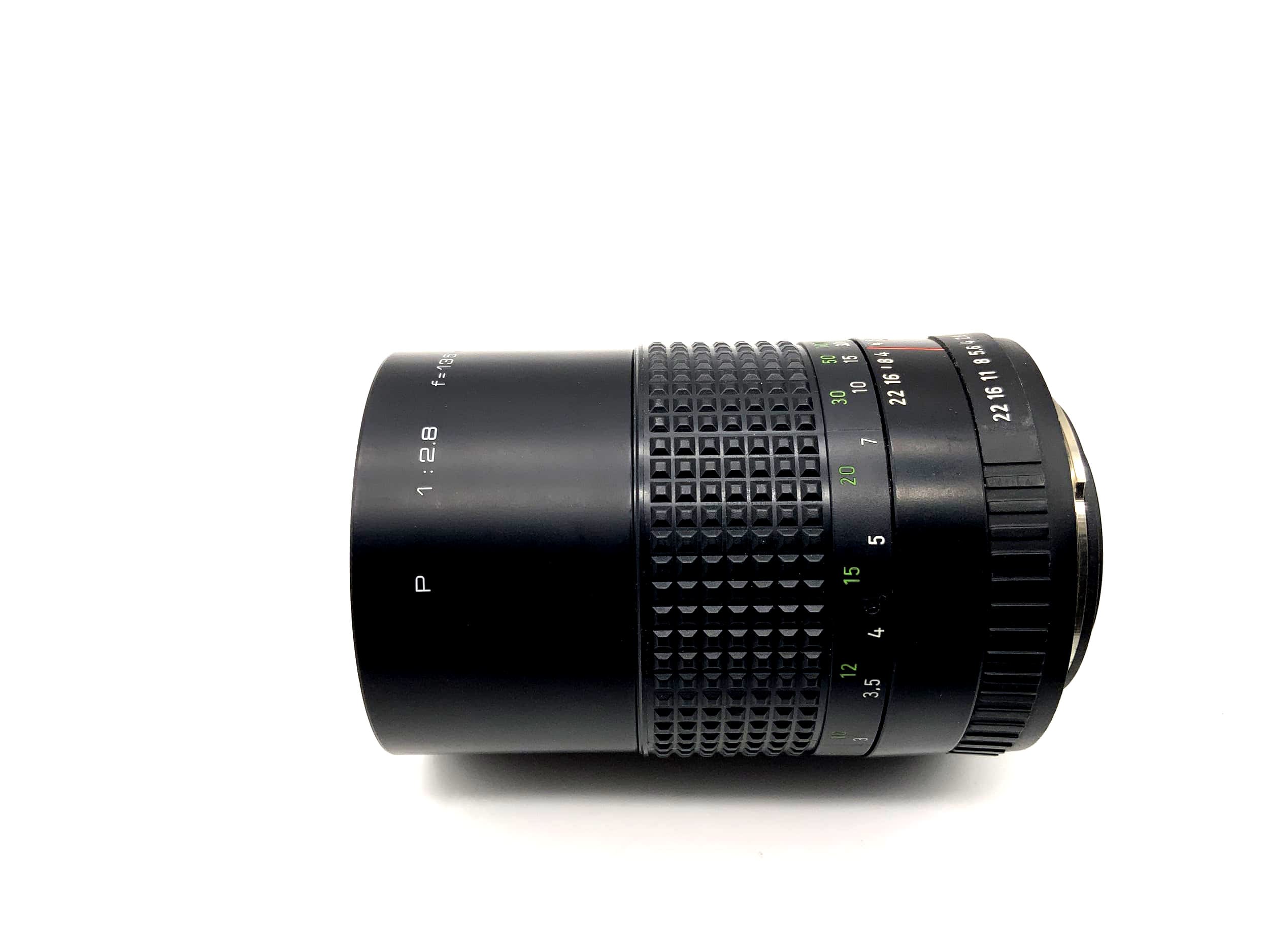 Objectif Carl Zeiss 135 mm 1:2.8 à traitement multicouche (Praktica B)