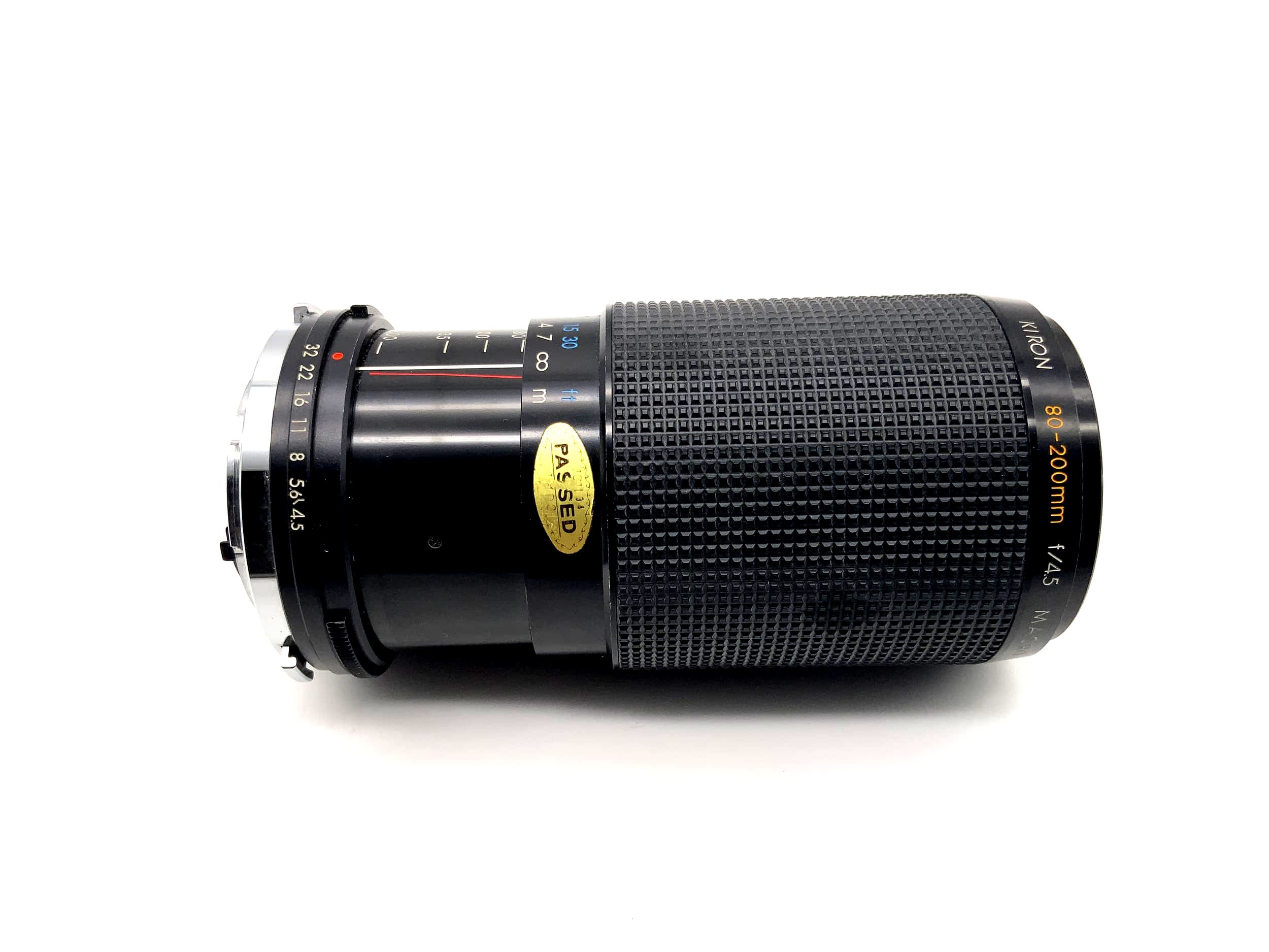 Objectif macro Kiron 80-200 mm 1:4.5 MC (Olympus OM)