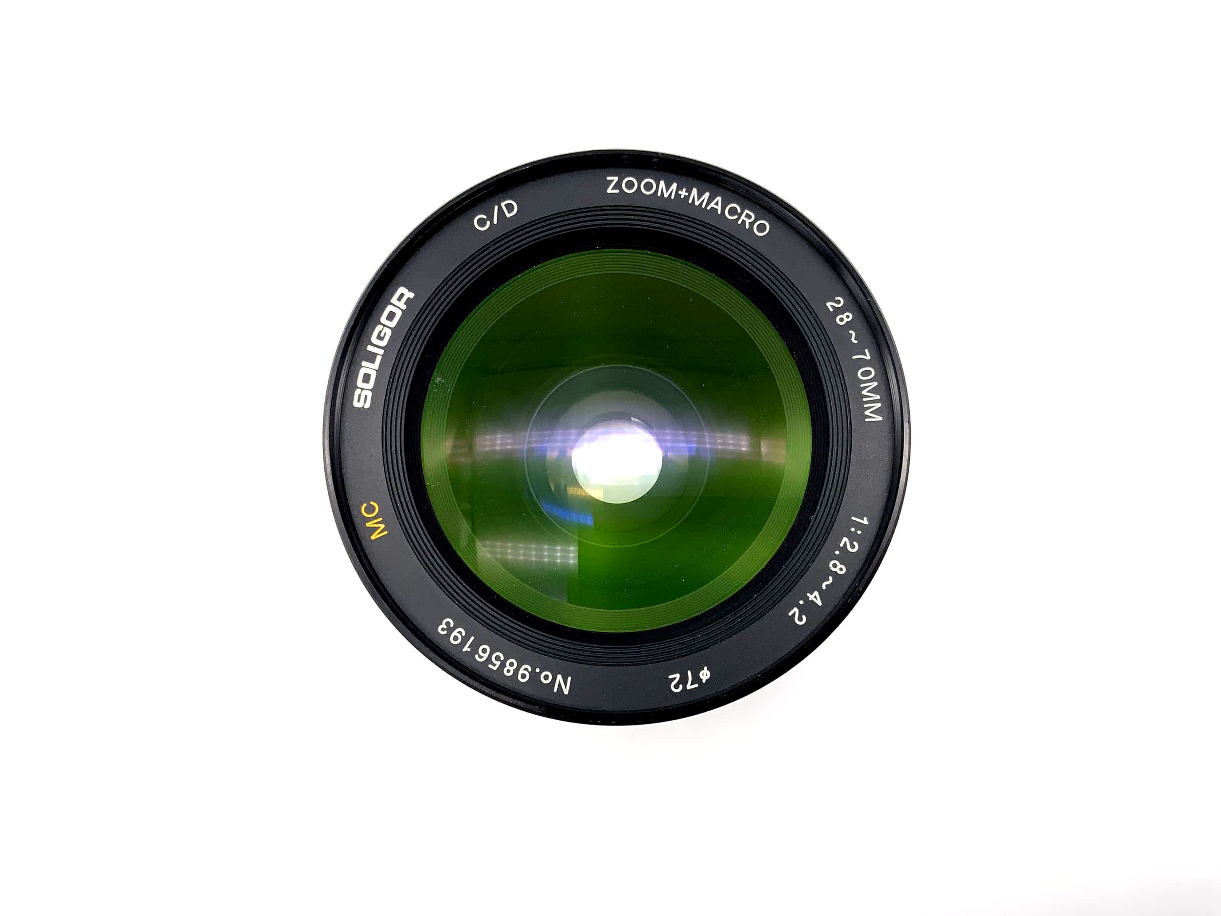 Objectif Soligor 28-70mm 1:2.8-4.2 C/D Zoom + Macro MC pour appareil photo (Olympus OM)