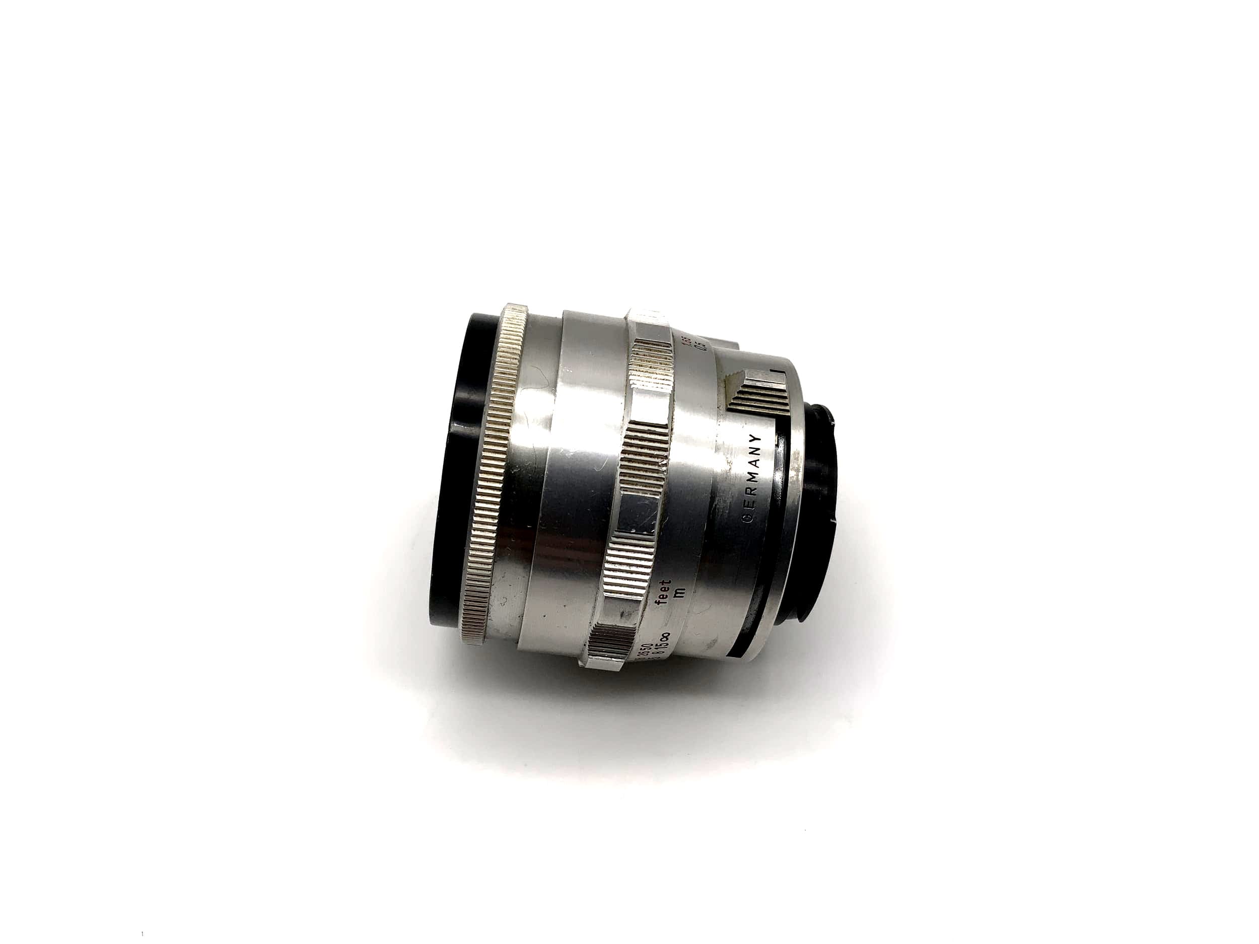 Objectif Carl Zeiss Jena 50 mm 1:2.8 pour appareil photo (Exa)