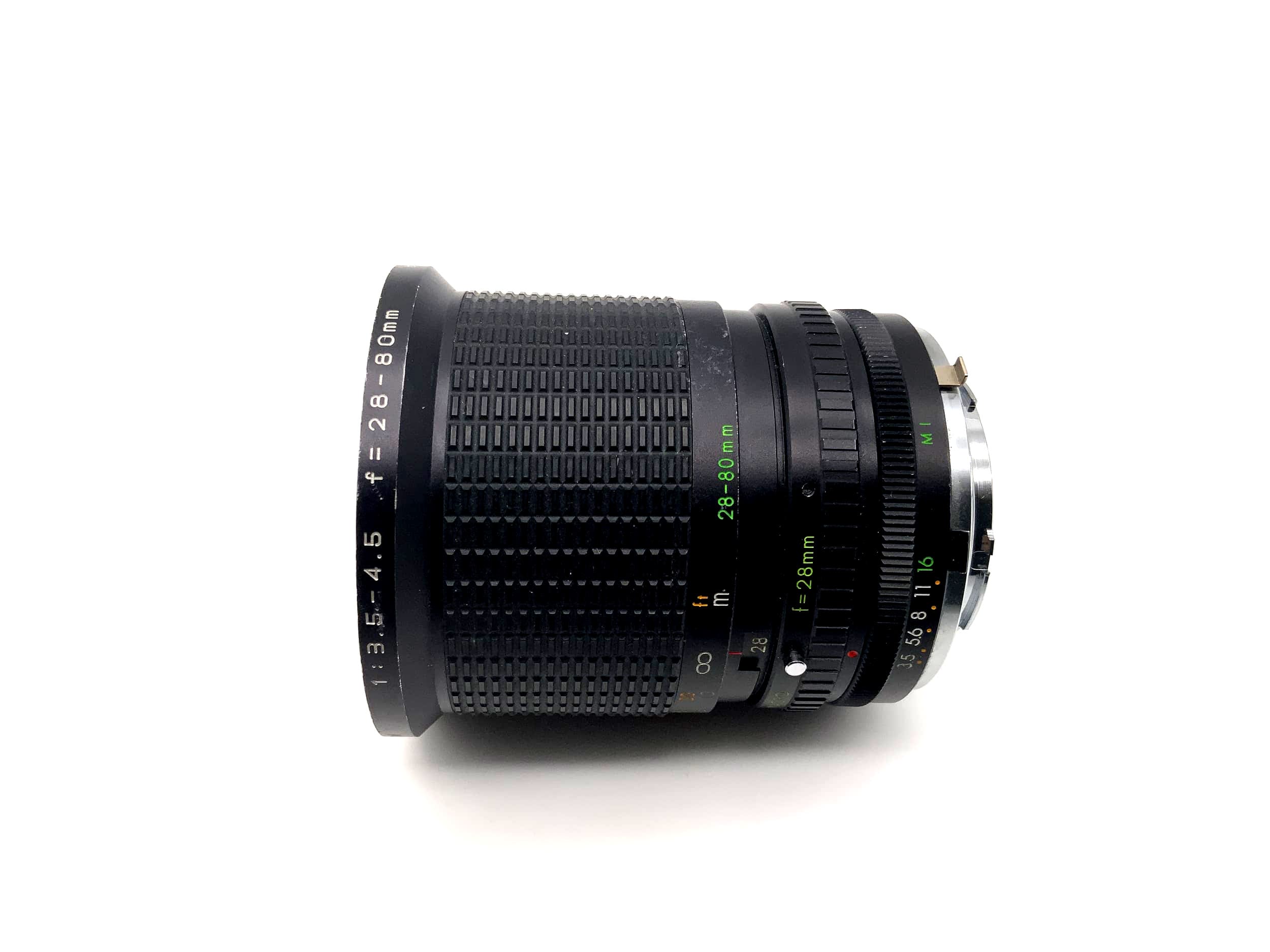 Objectif Makinon 28-80mm 1:3.5-4-5 à zoom automatique MC pour appareil photo (Pentax K)