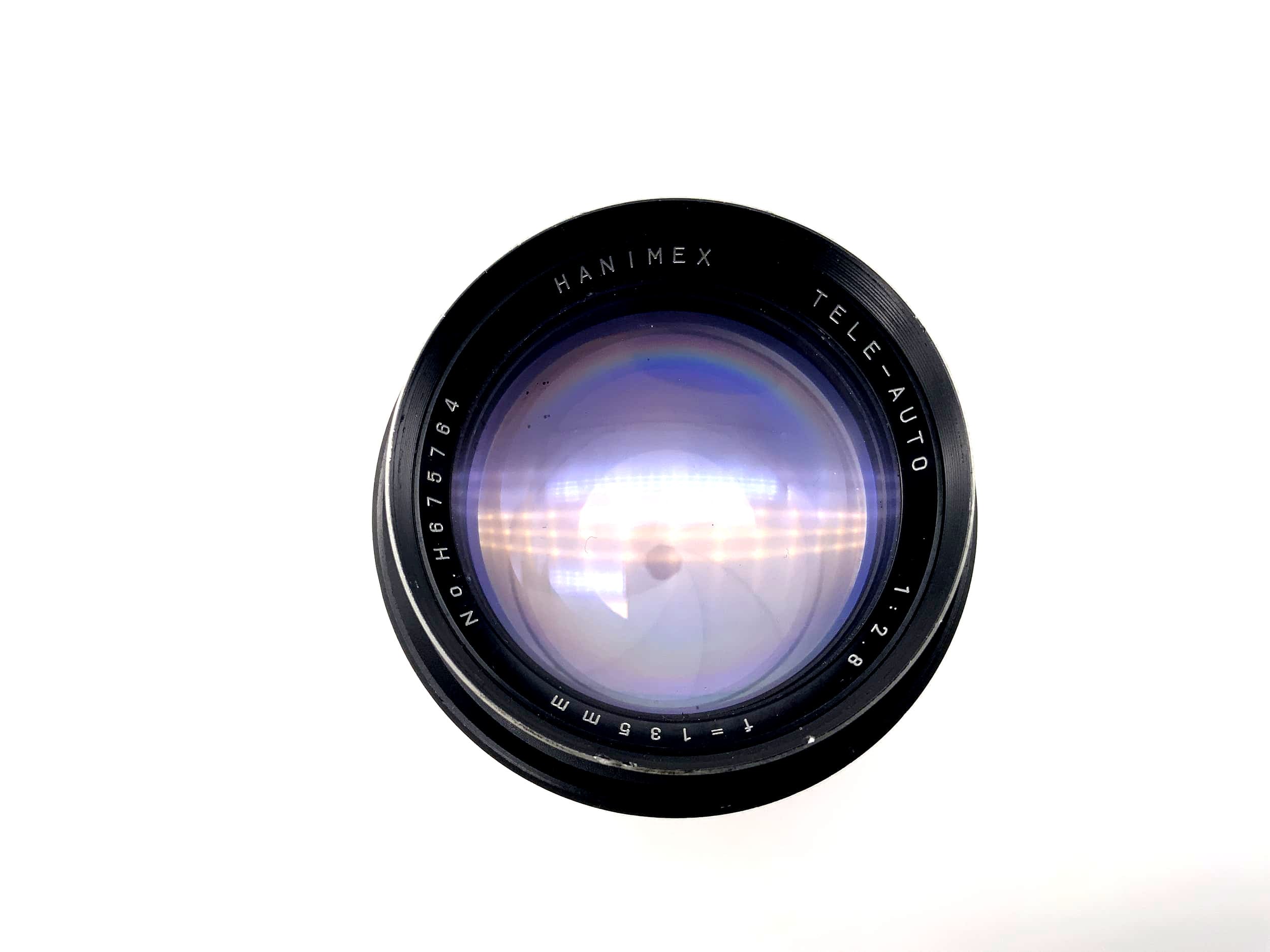 Hanimex 135mm 1:2.8 Telephoto Auto Camera Lens (M42)