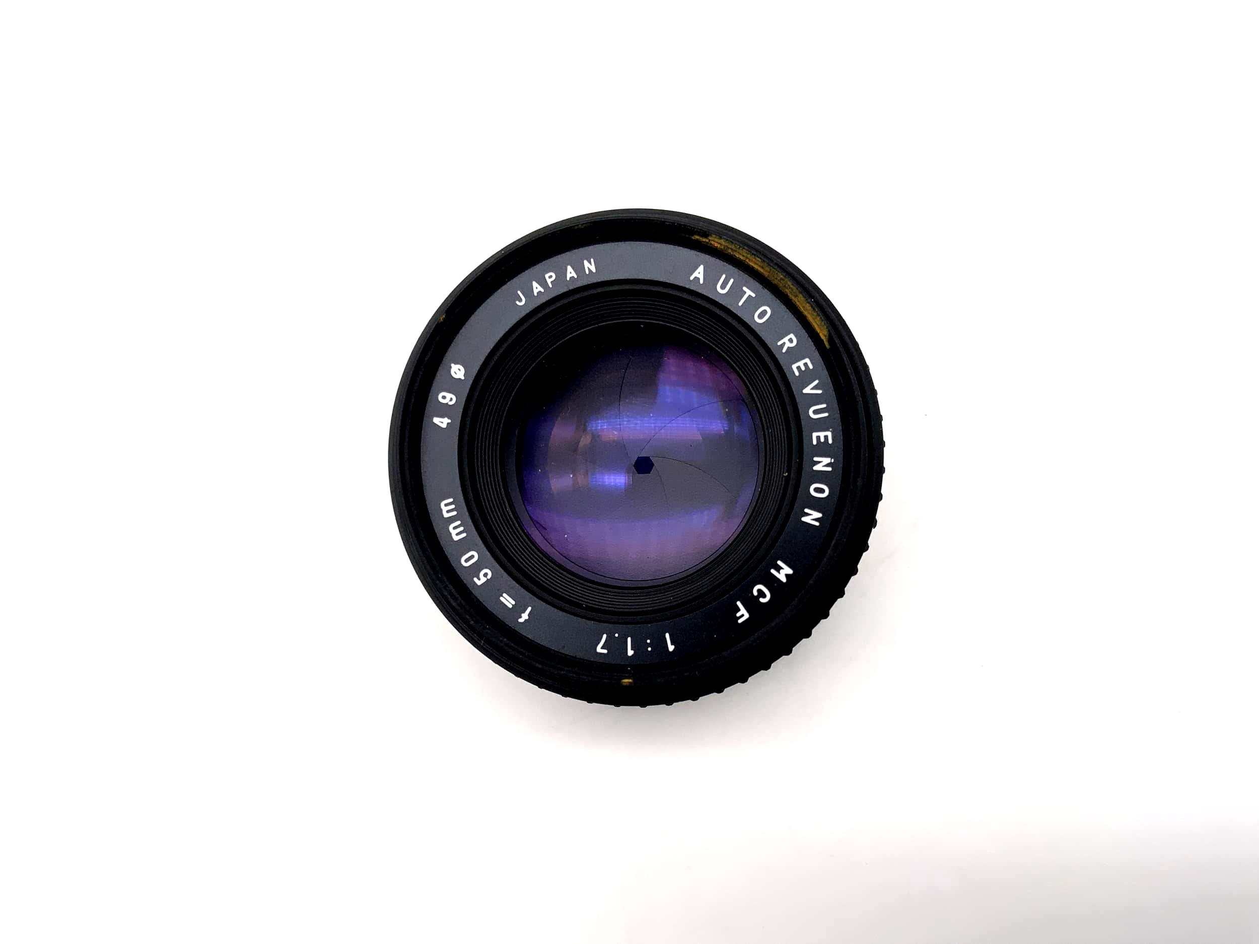 Revuenon Objectif d'appareil photo MCF 50 mm 1:1,7 (Mamiya ZE)