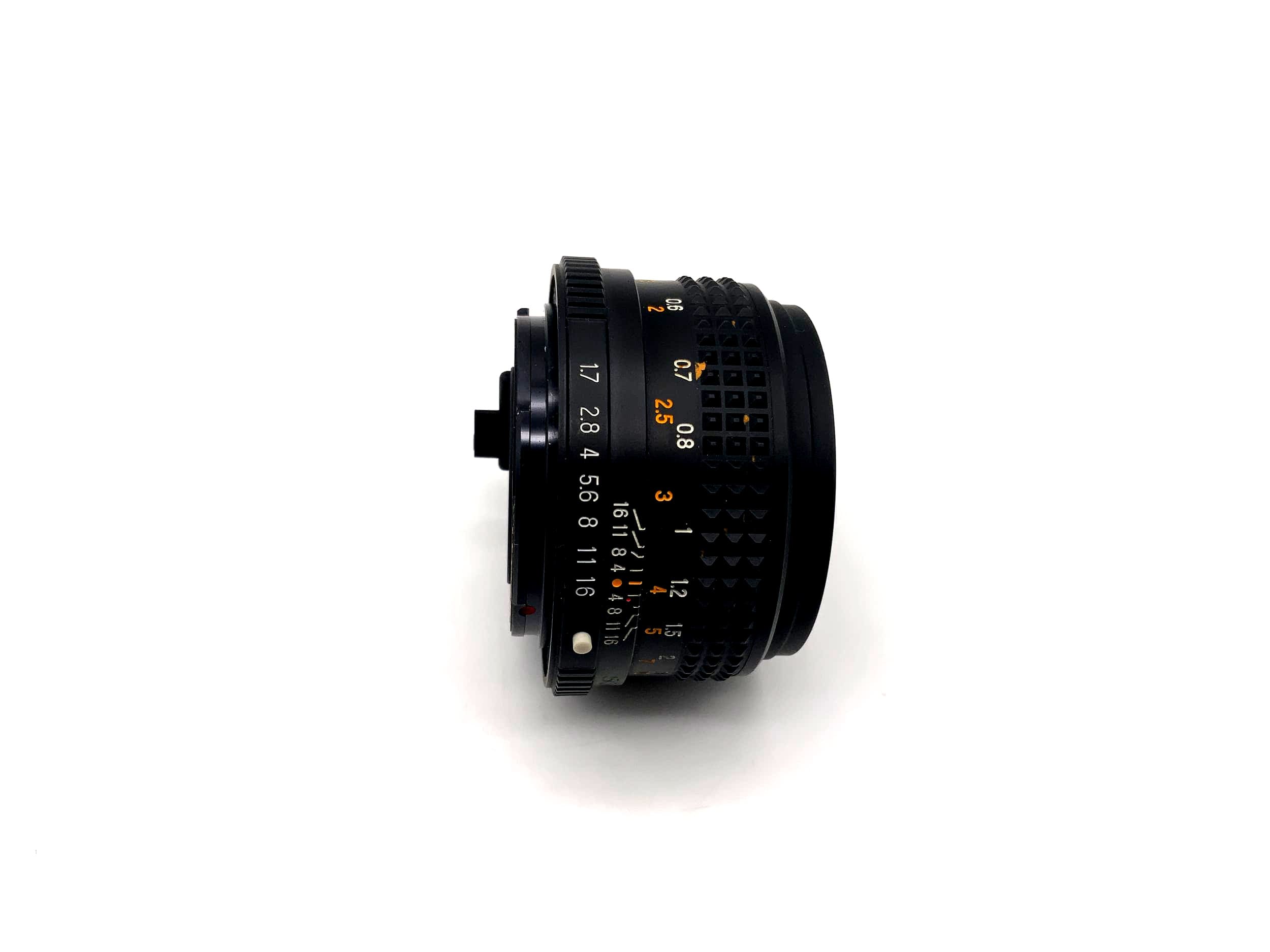 Revuenon Objectif d'appareil photo MCF 50 mm 1:1,7 (Mamiya ZE)