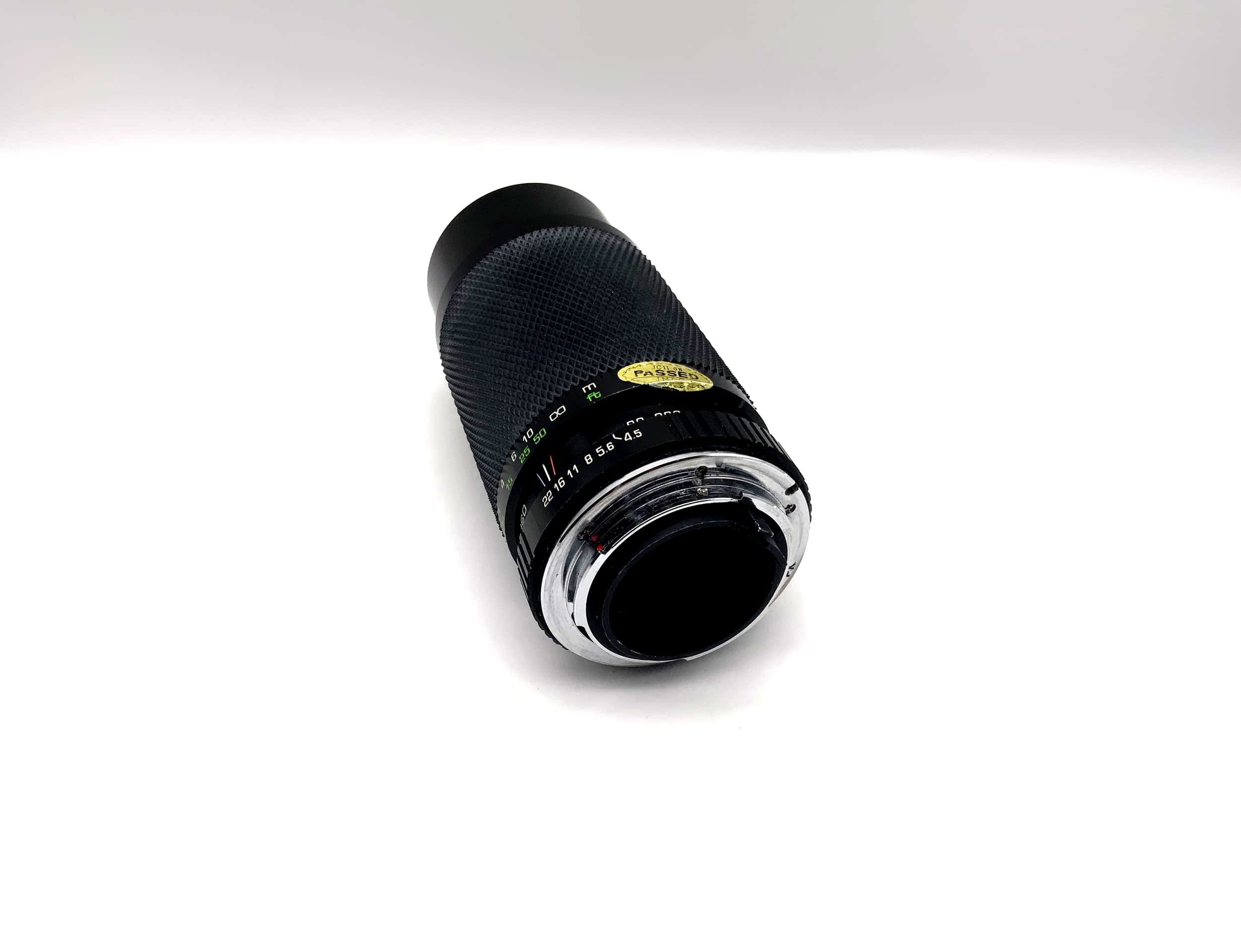 Soligor 80-200mm 1:4.5 Lens C/D Zoom + Macro MC Camera Lens (Pentax K)