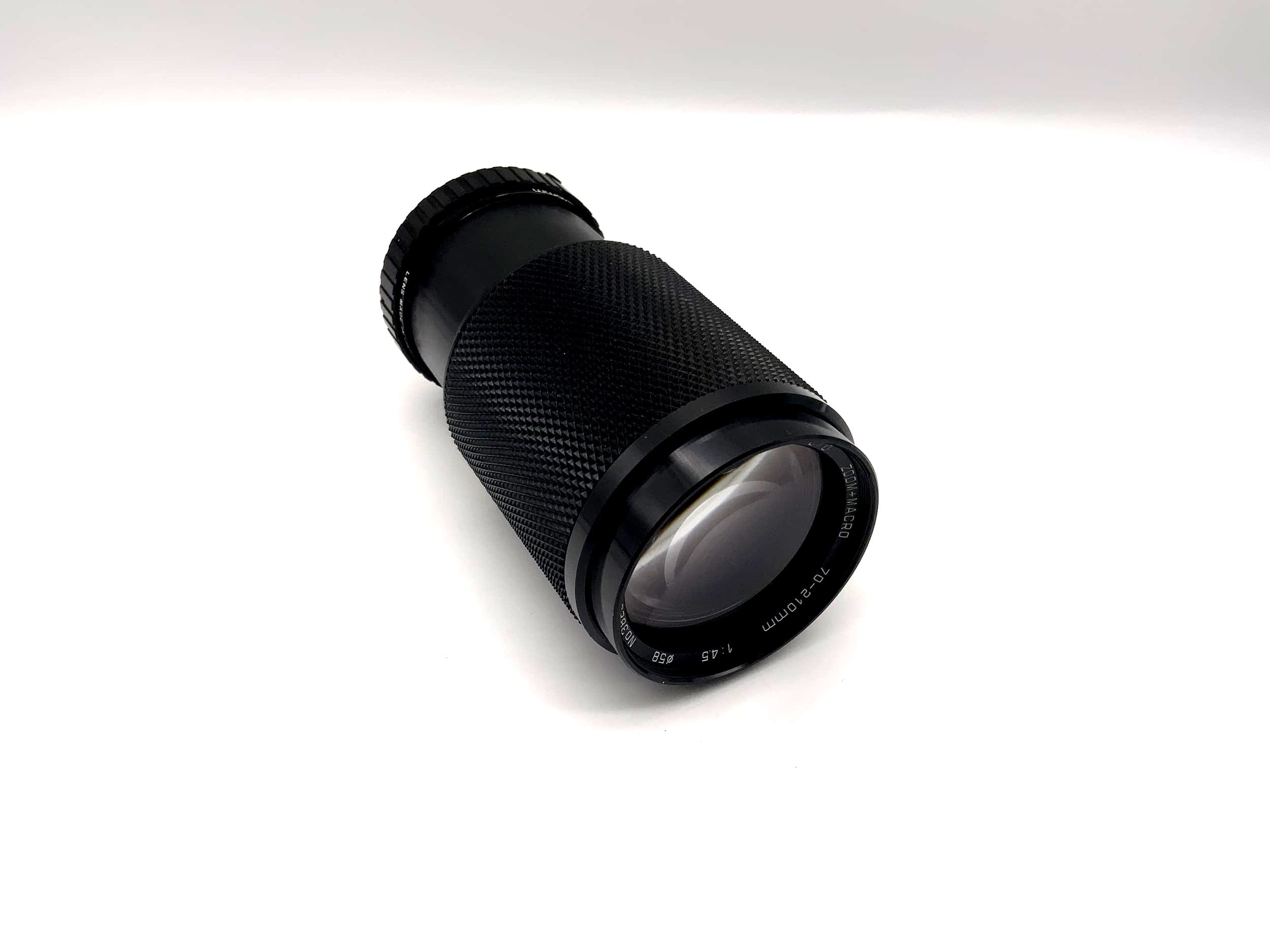 Objectif Soligor 70-210mm 1:4.5 C/D Zoom + Macro MC (Minolta MD)