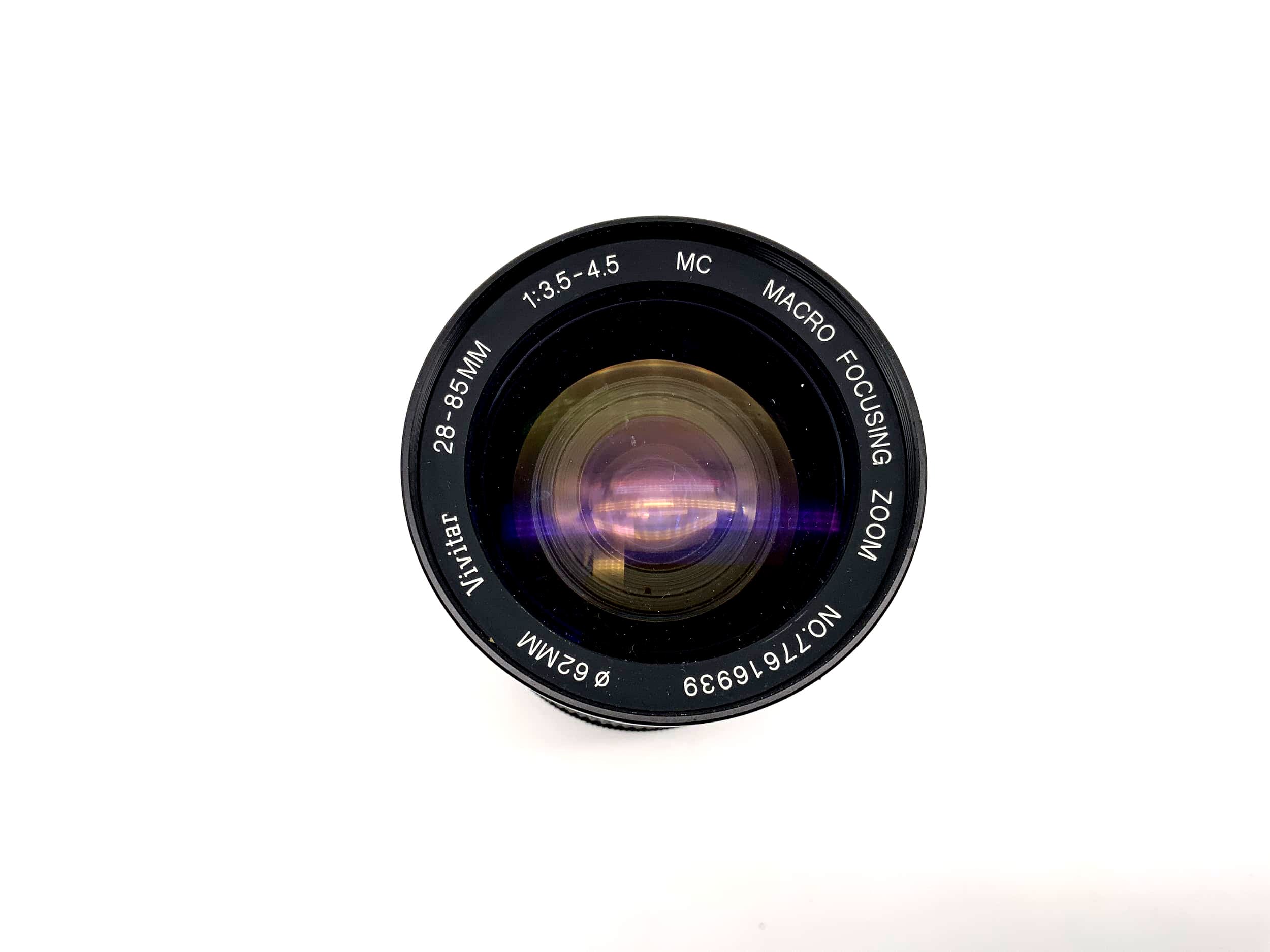 Vivitar 28-85mm 1:3.5-4.5 Lens Multi Coated Camera Lens (Minolta MD)