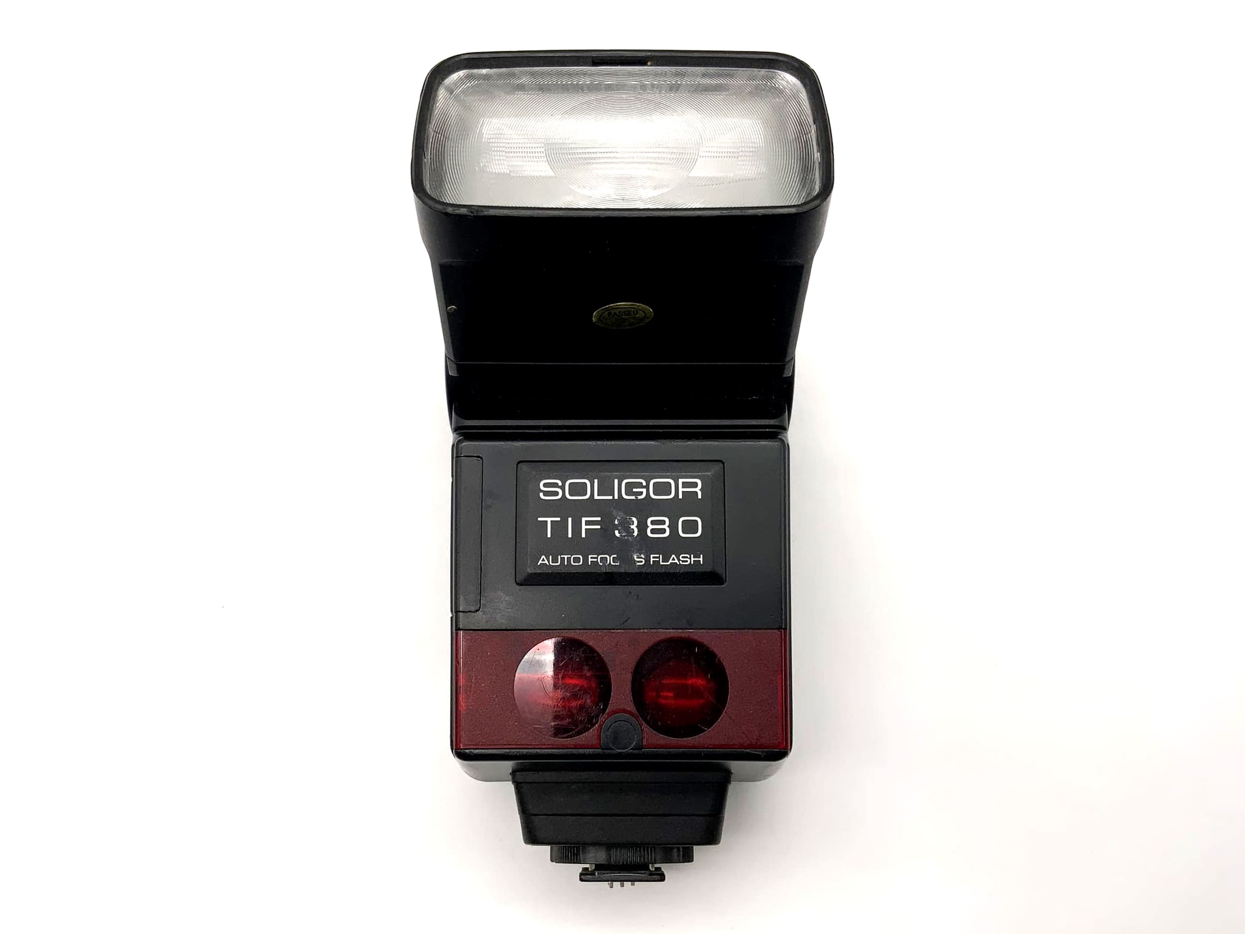 Soligor TIF 380 Camera Flash Flash Unit Clip-on Flash Light