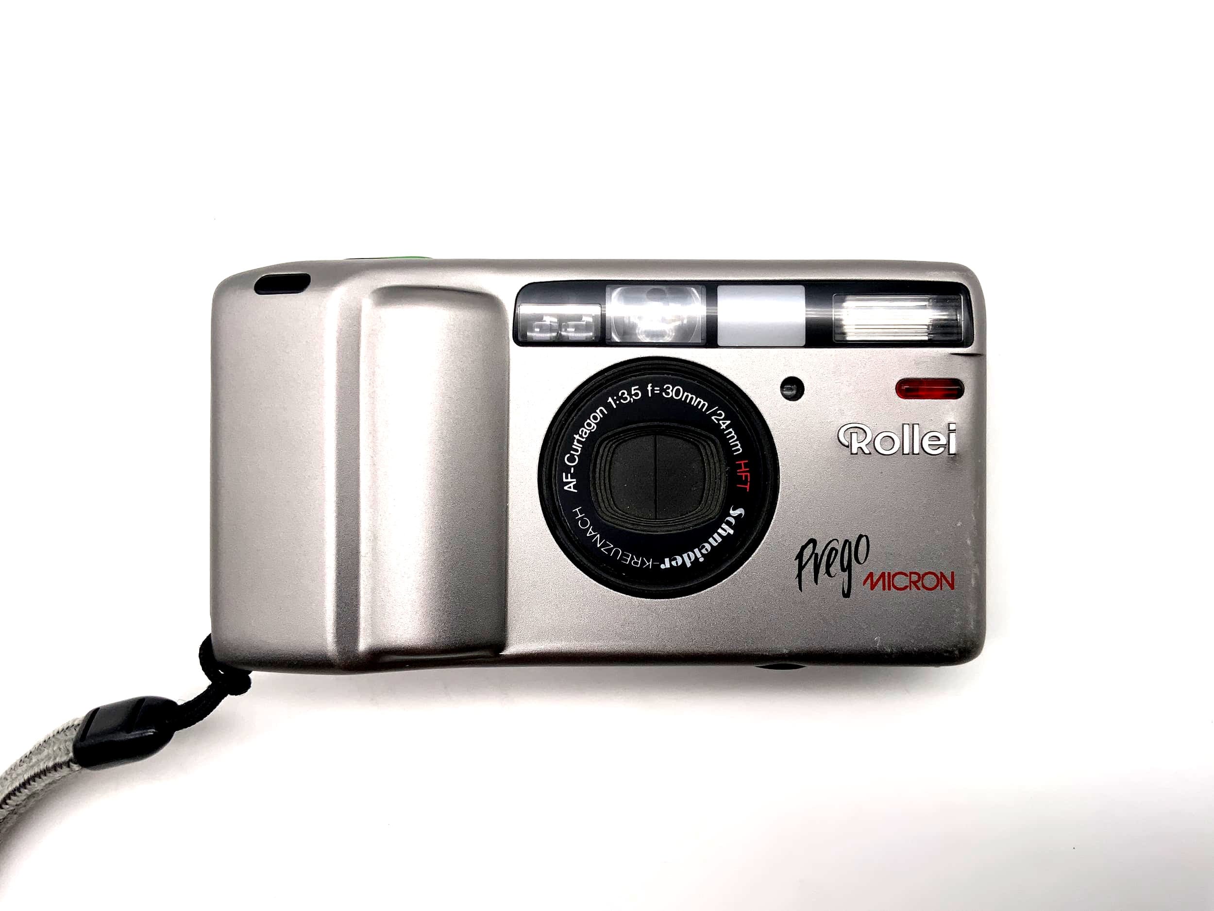Appareil photo compact Rollei Prego Micron, écran défectueux, appareil photo pointer 35 mm