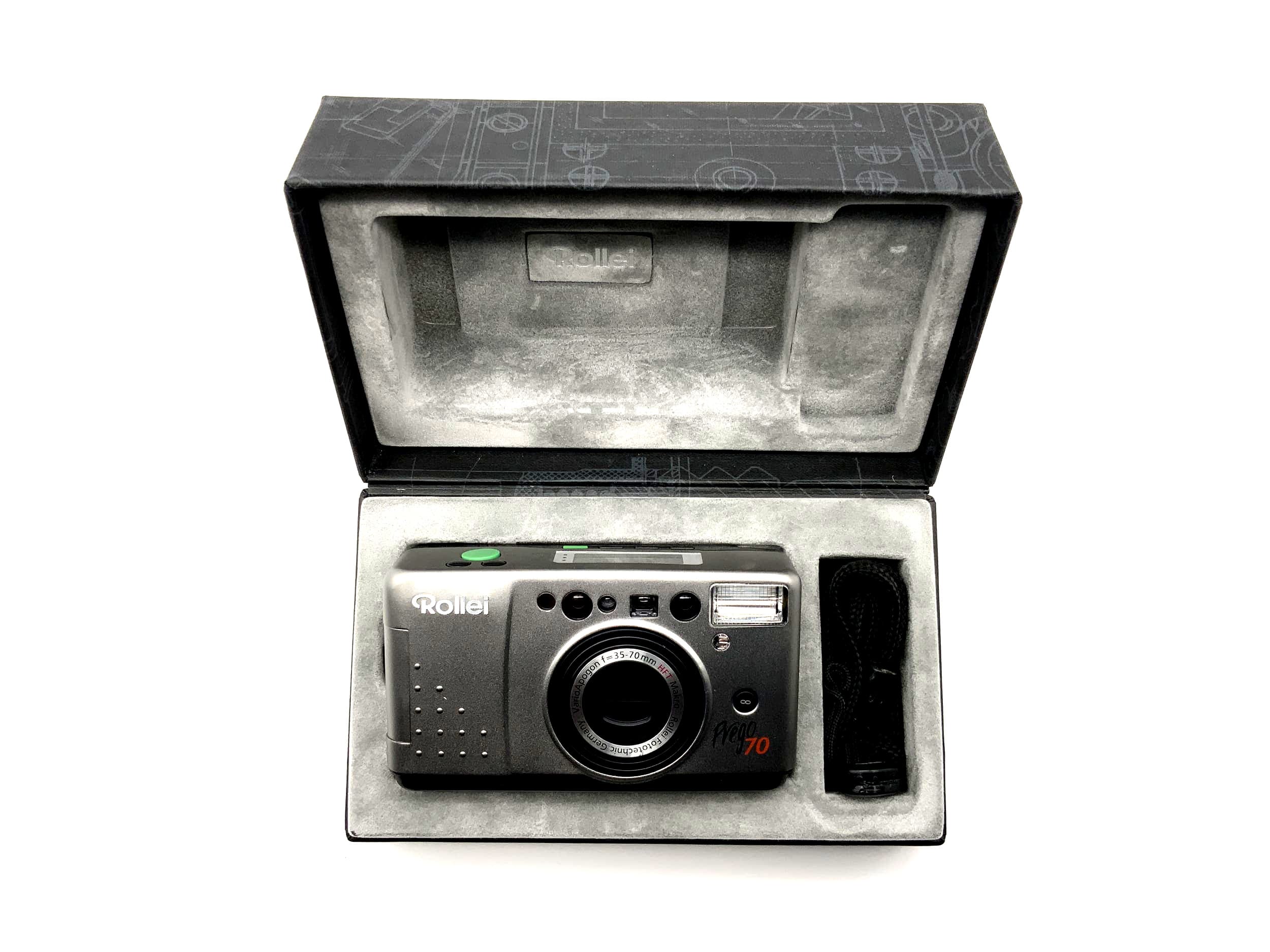 Rollei Prego 70 Compact Camera Point&amp;Shoot Camera 35mm Original Packaging without Battery