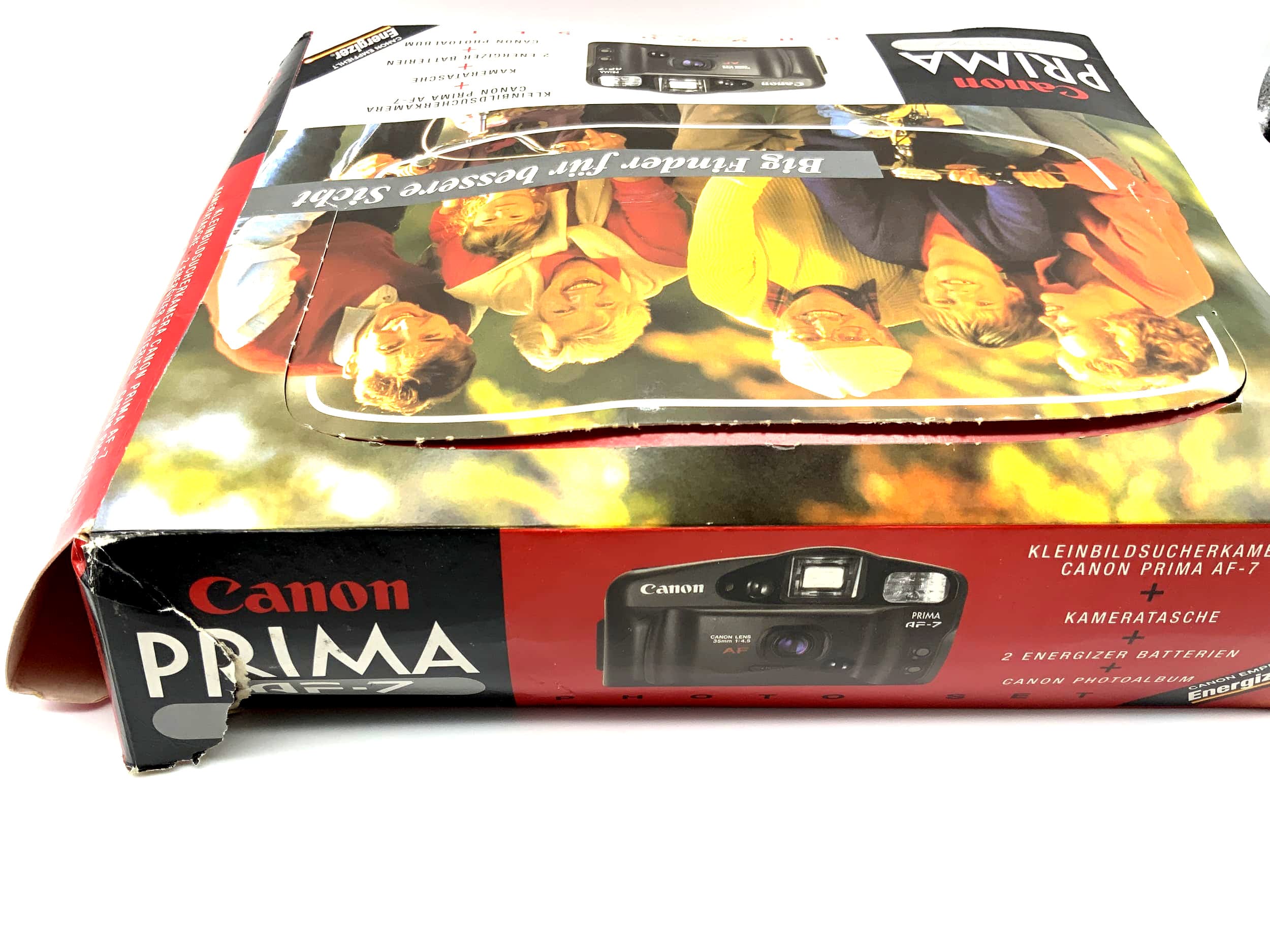 Appareil photo compact Canon Prima AF-7, format 35 mm, emballage d'origine sans batterie
