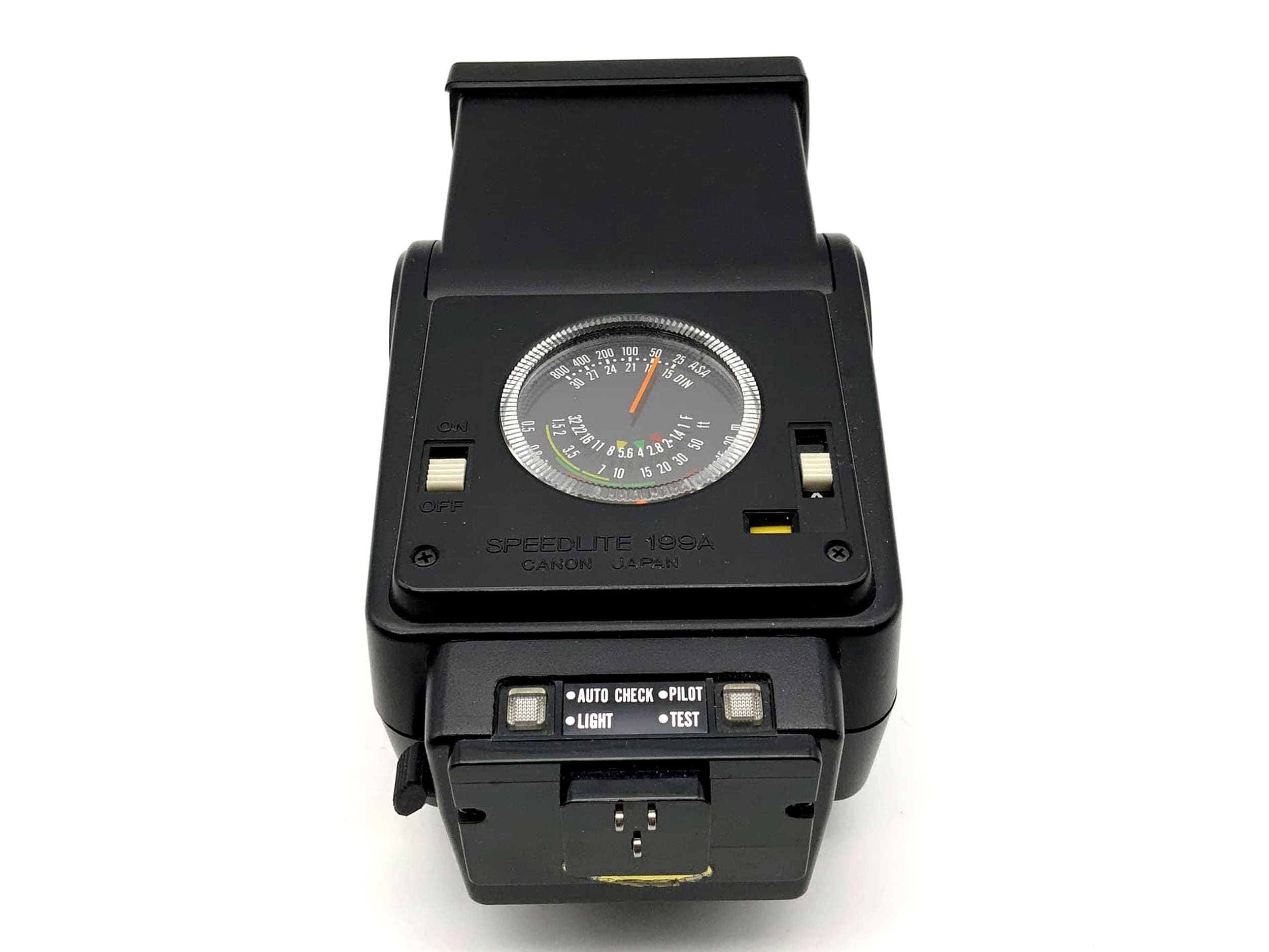 Canon Speedlite 199A analog flash unit, hot-shoe flash, flash light