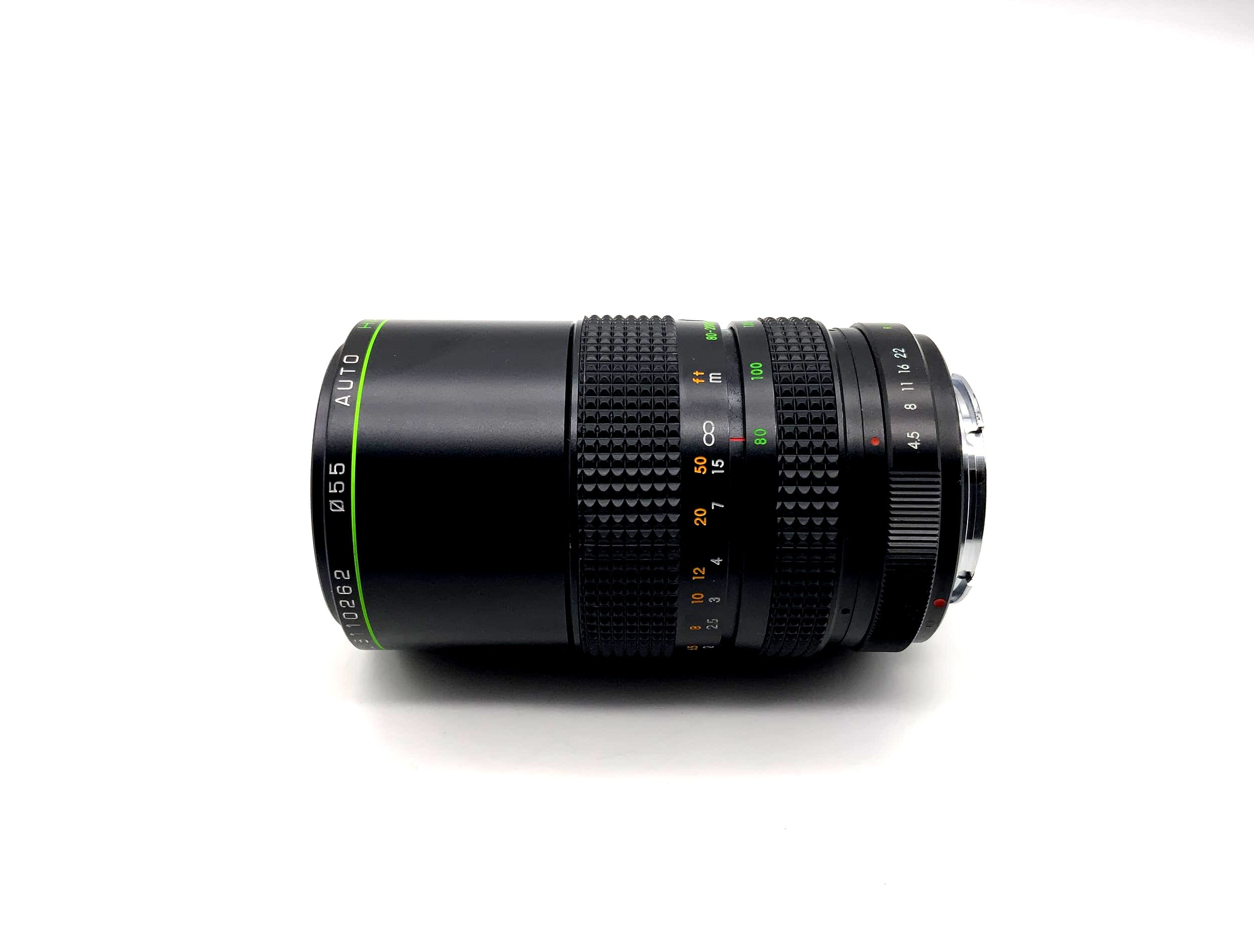 Objectif zoom MC Hanimex 80-200mm 1:4.5 (Rollei QBM)