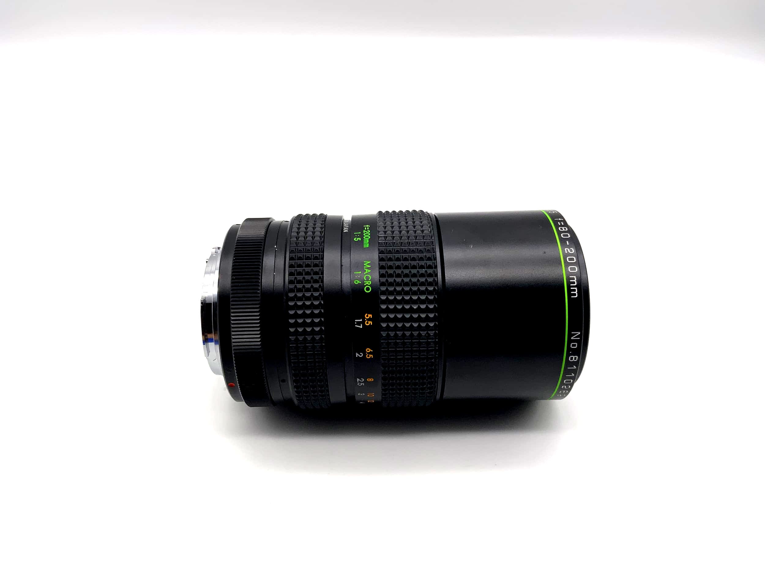 Objectif zoom MC Hanimex 80-200mm 1:4.5 (Rollei QBM)