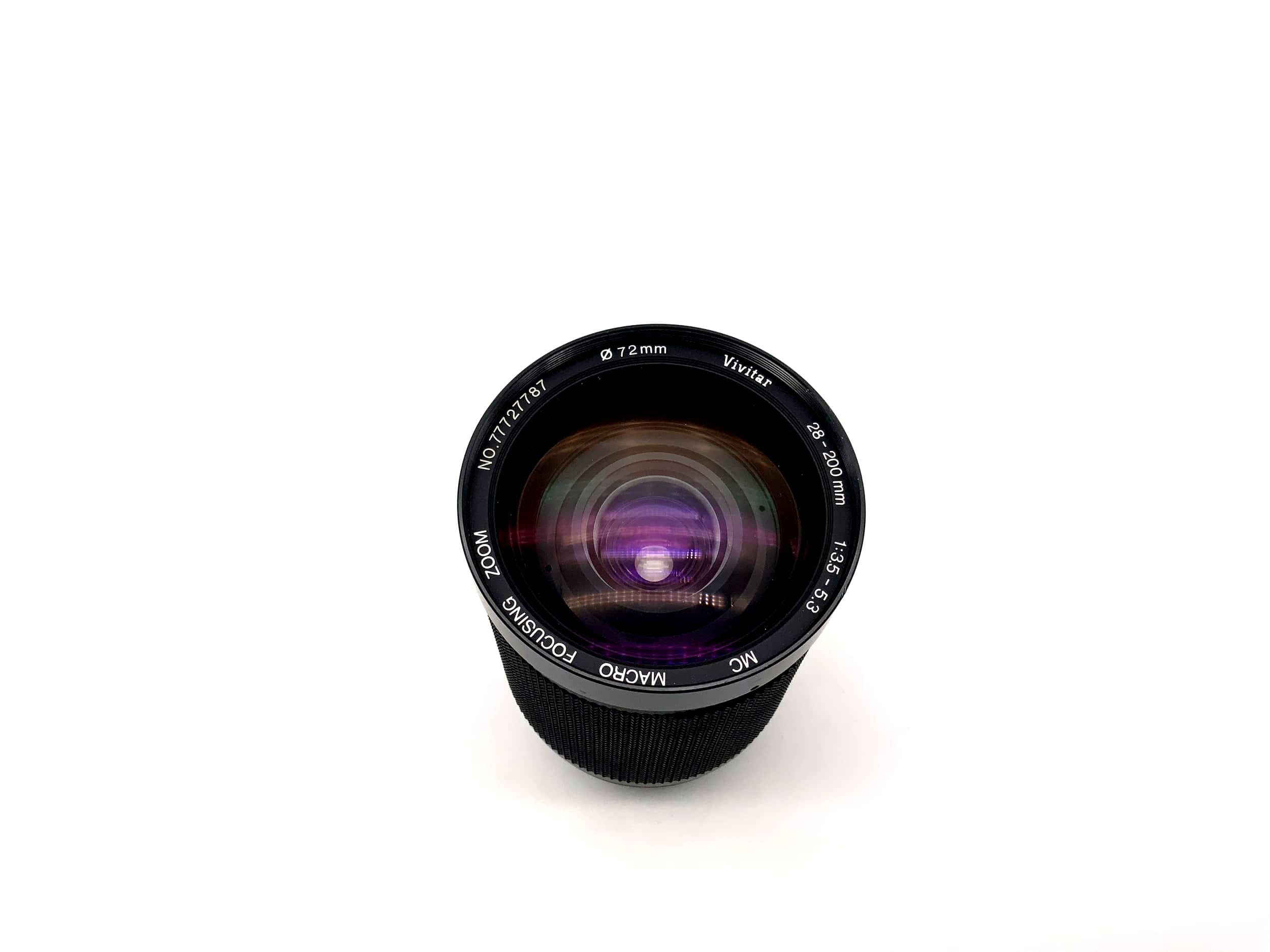 Objectif Vivitar 28-200 mm 1:3.5-5.3 (Minolta MD)