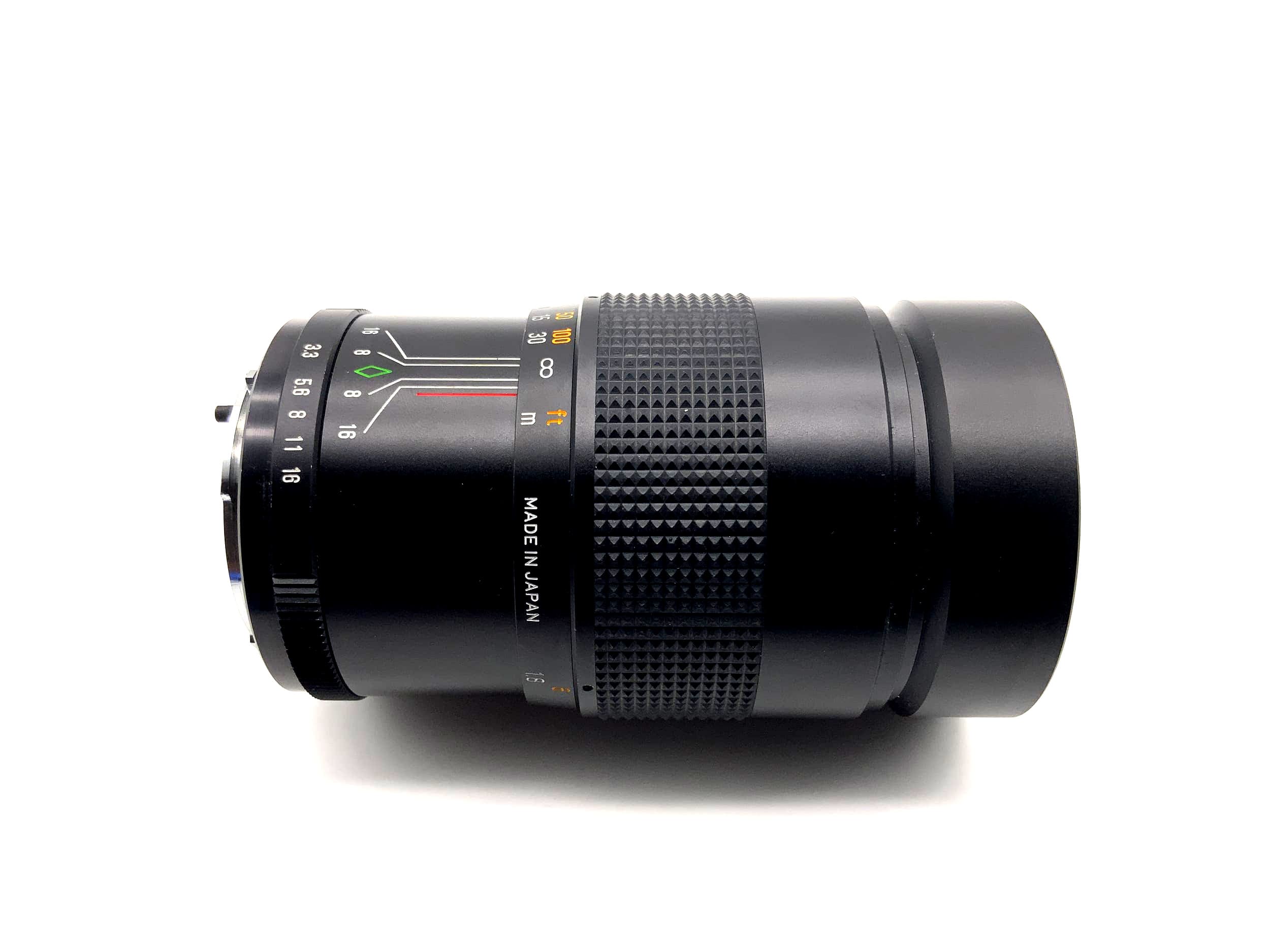Objectif Danubia 200 mm 1:3.3, compact, multicouches (Yashica/Contax)