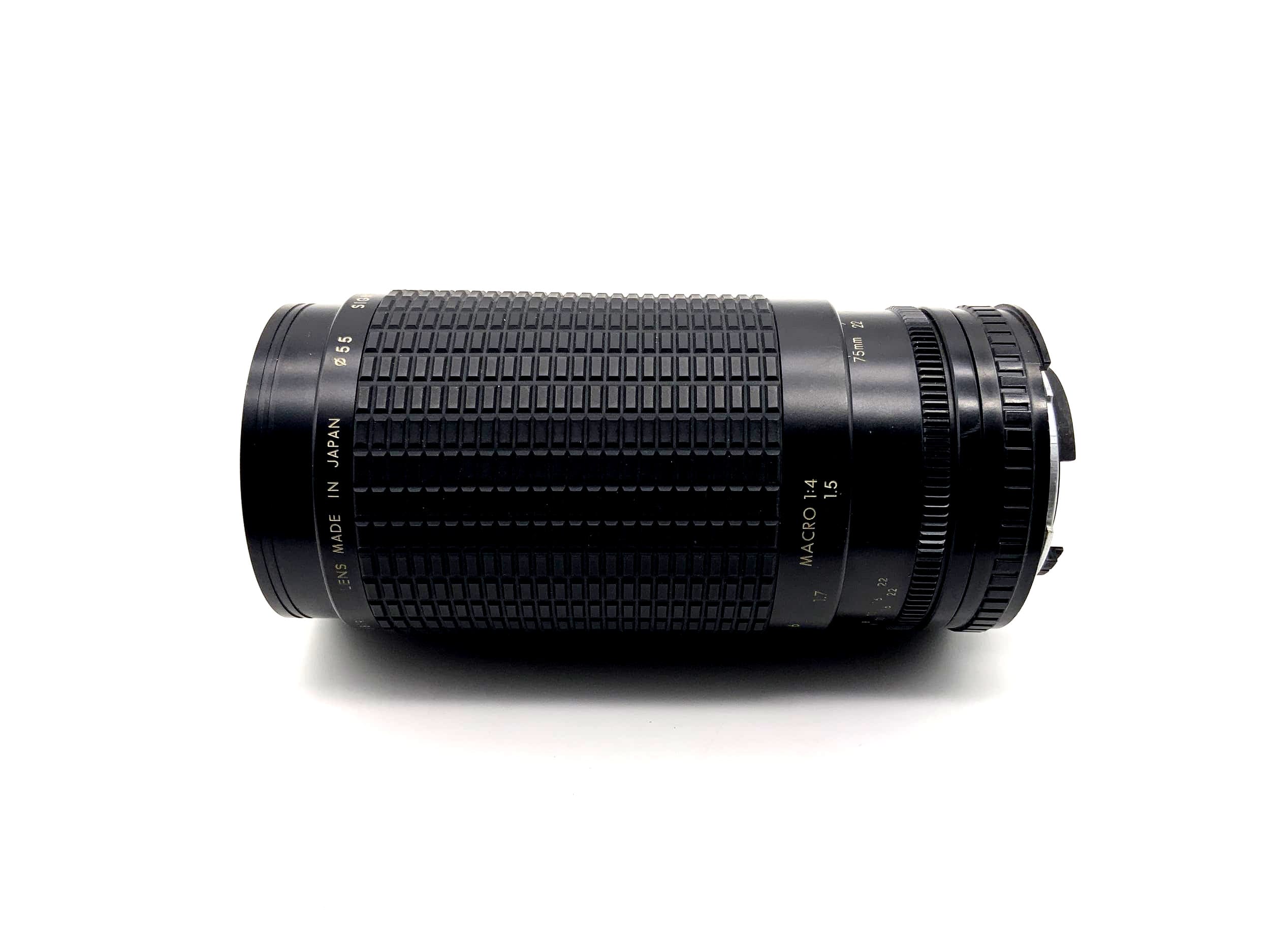 Objectif Sigma 75-300mm 1:4.5-5.6 Ai-S Multi Coated Zoom II (Nikon F)